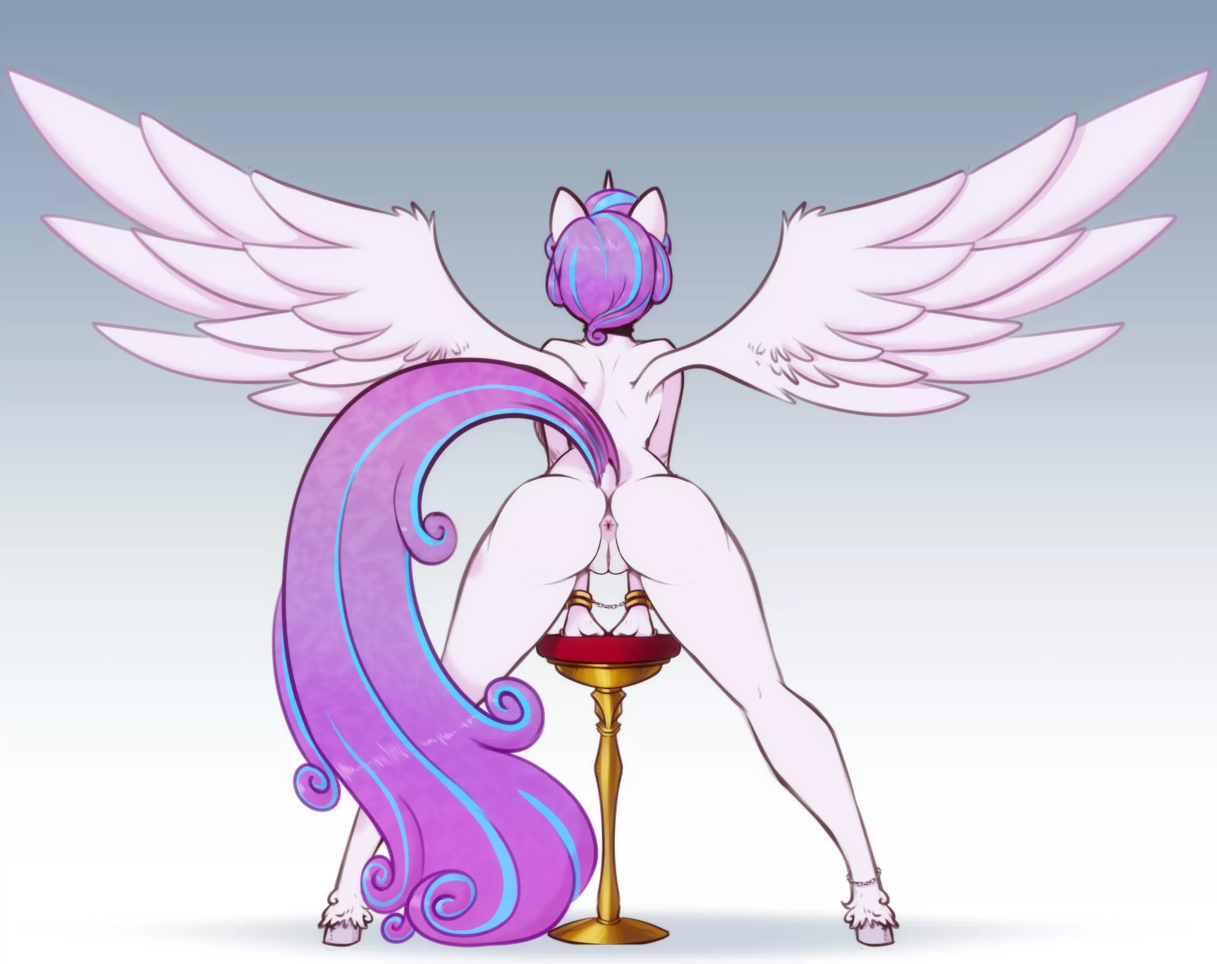 Princess Flurry Heart is glad to see you (art by scorpdk) posted by courier5995