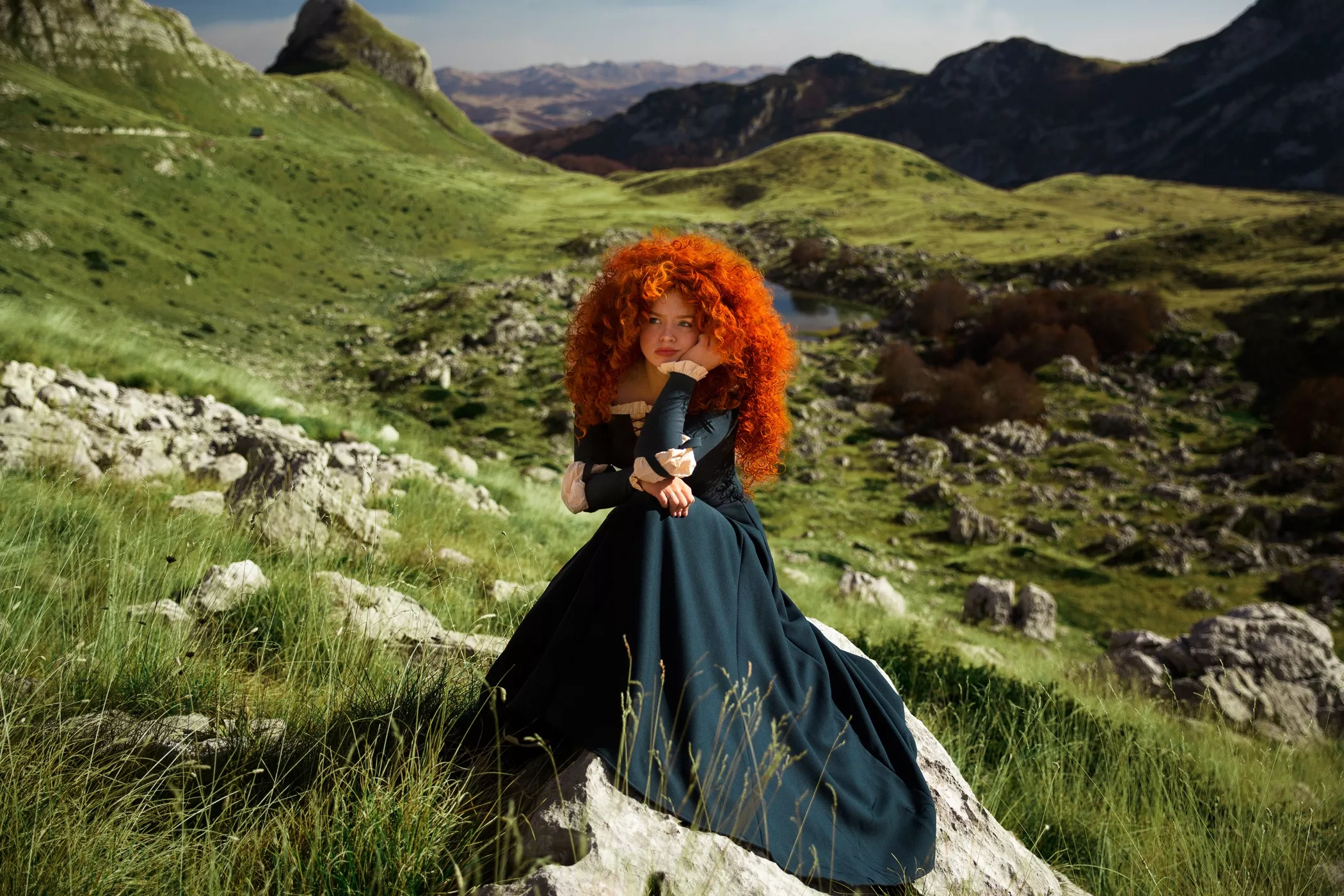 Princess Merida by Darya Berger posted by DaryaBerger