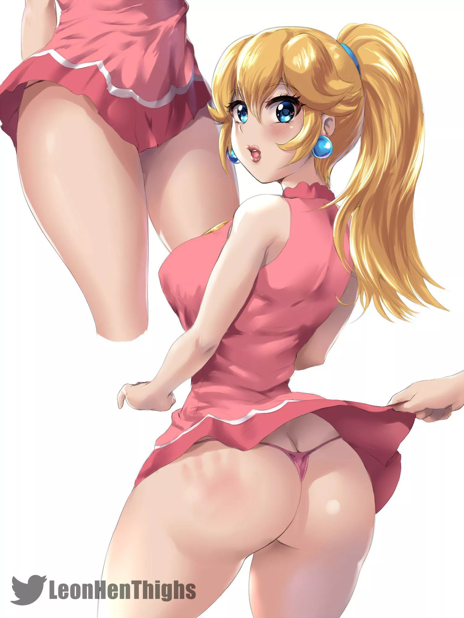 Princess Peach [Super Mario] (Leon) posted by Lewdeology