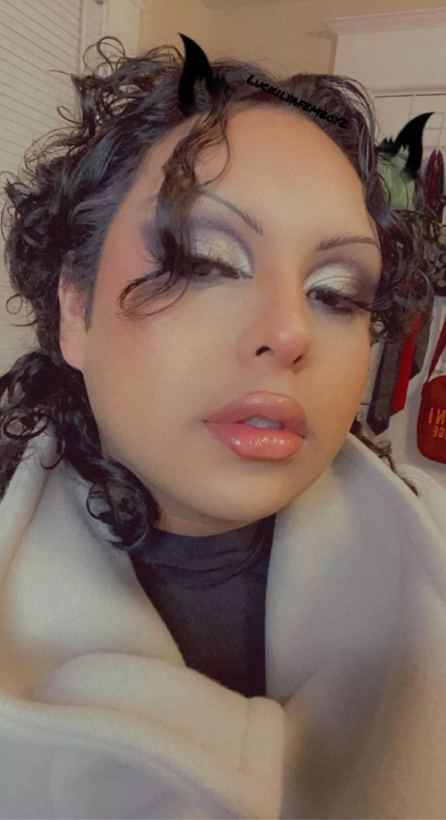 Probably one of the best makeup looks Iâ€™ve ever been able to turn out.. made me look so femðŸ’ðŸ’ðŸ¥µxx posted by Luckilyafemboy2