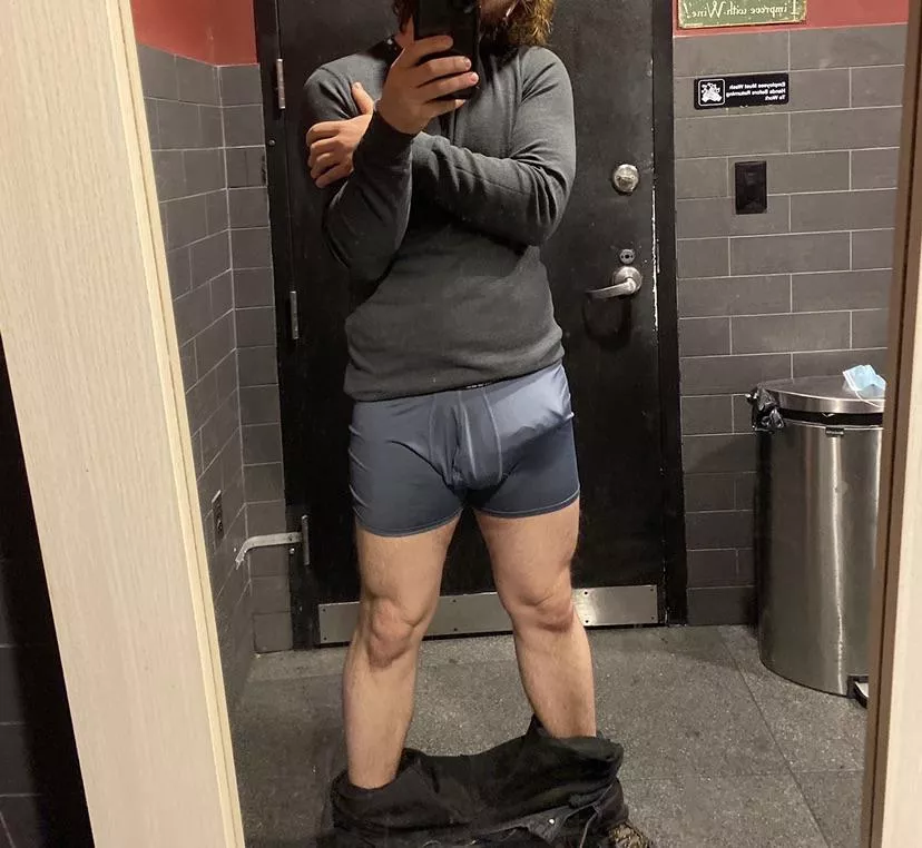 Public restroom mirrors are my absolute favorite. posted by Bulges_NYC