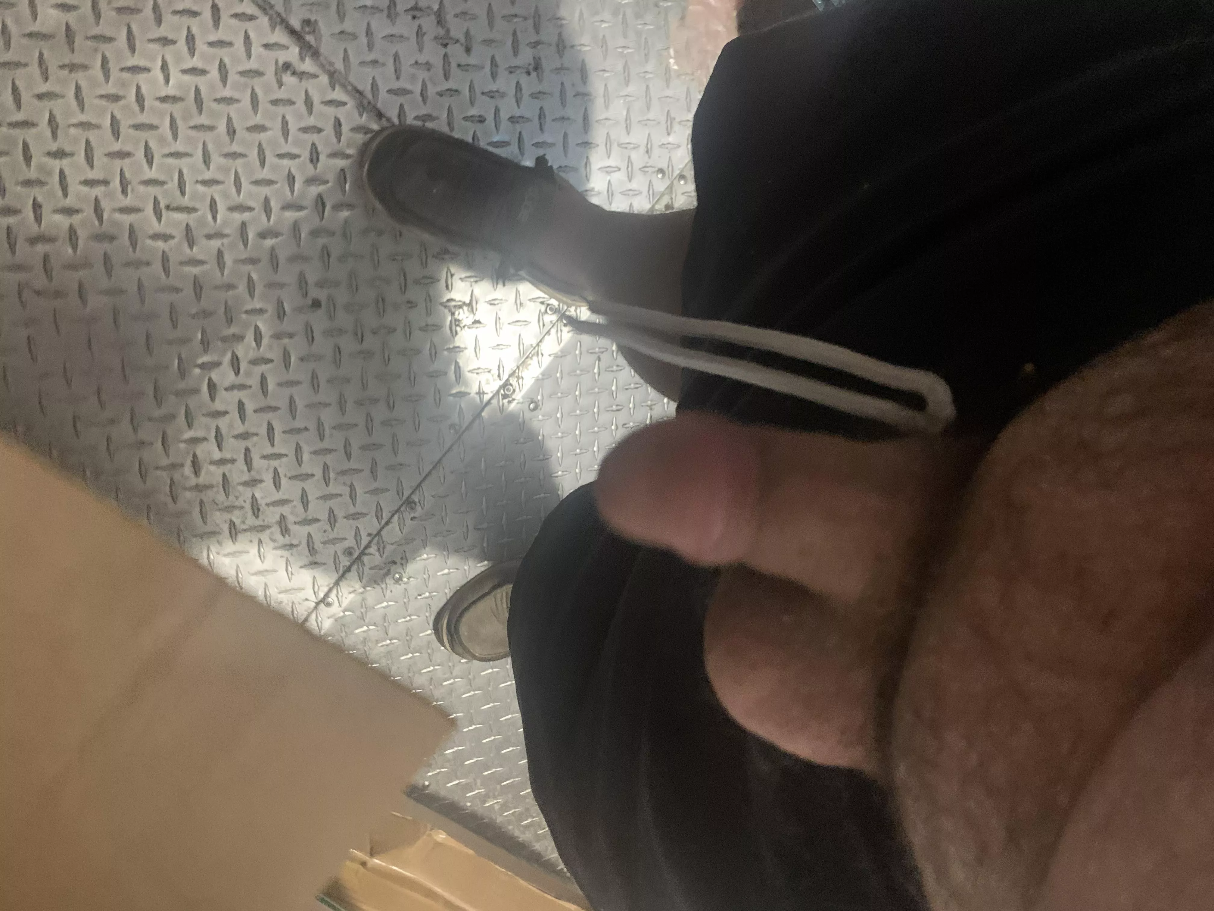 Pulling my dick out in the cooler at work. posted by coconutlumpcake