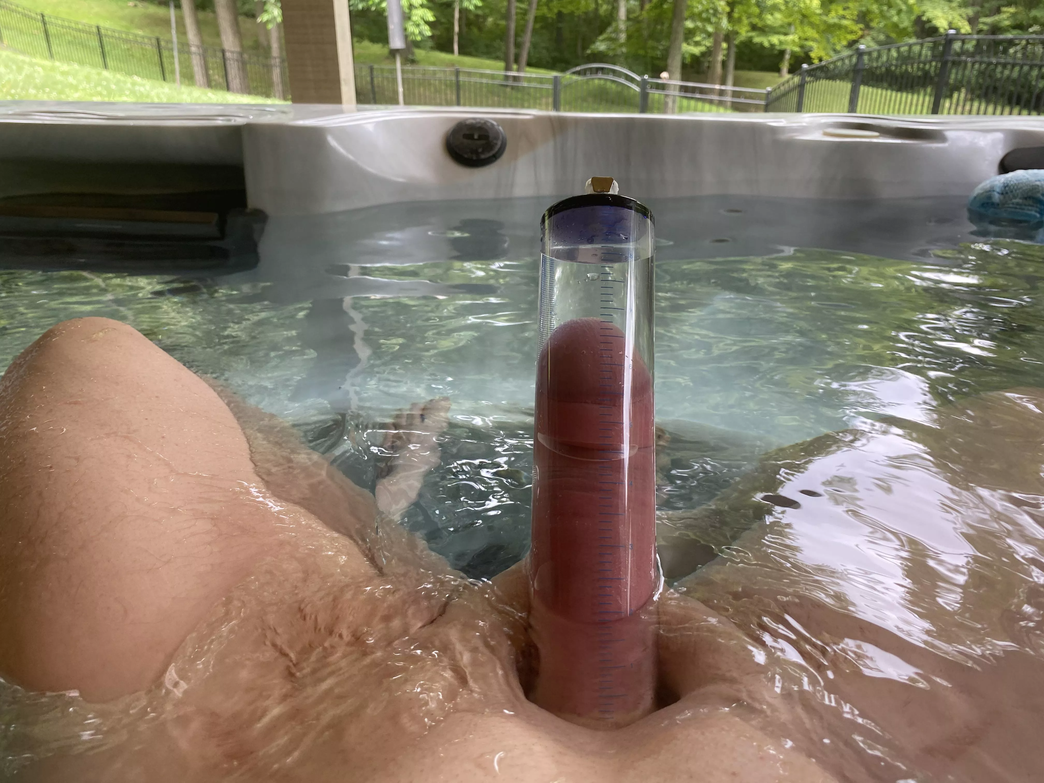 Pumping in the hot tub!! posted by Unknown-Asset