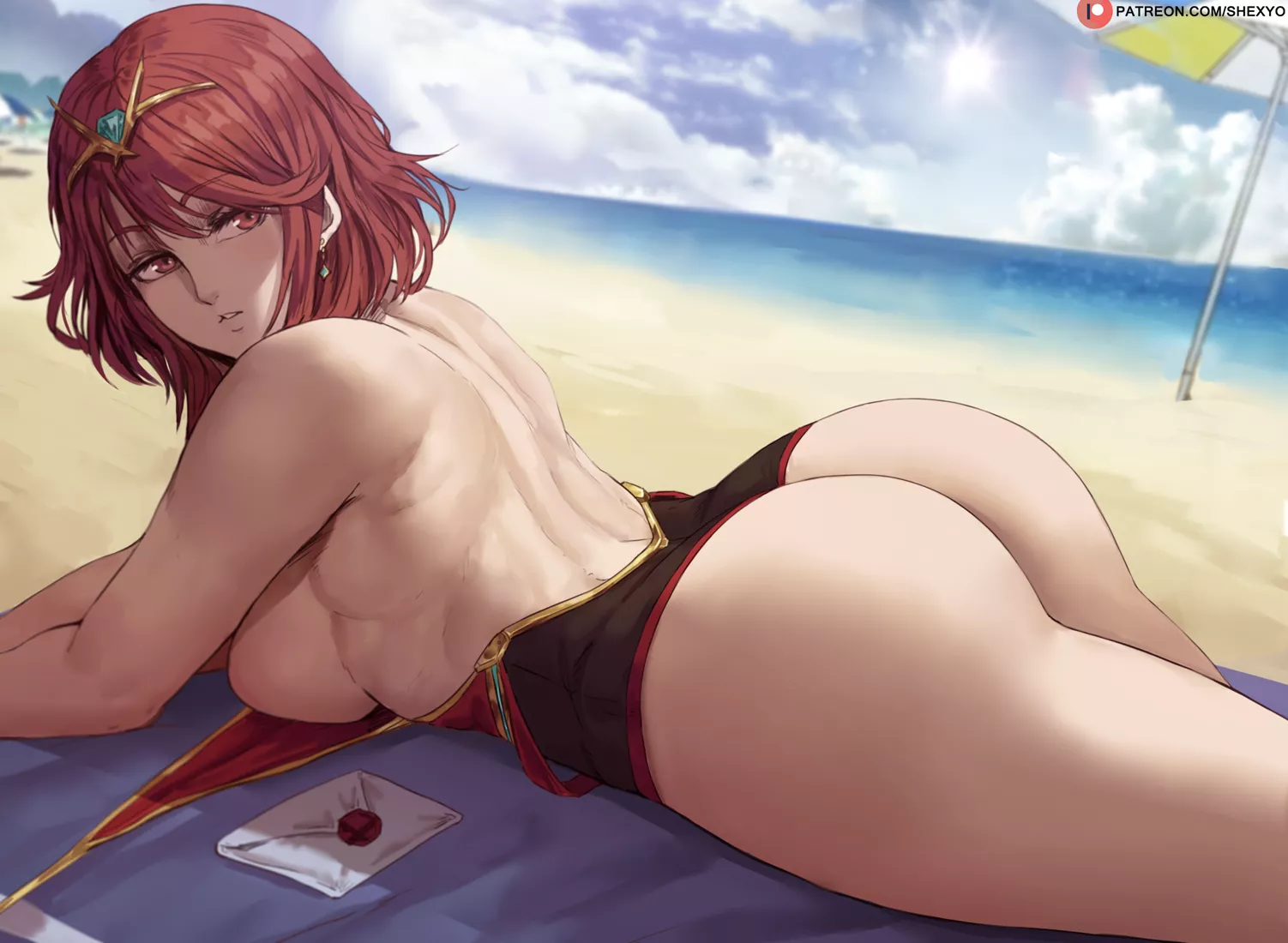 Pyra (Shexyo) [Xenoblade Chronicles] posted by EroExarch