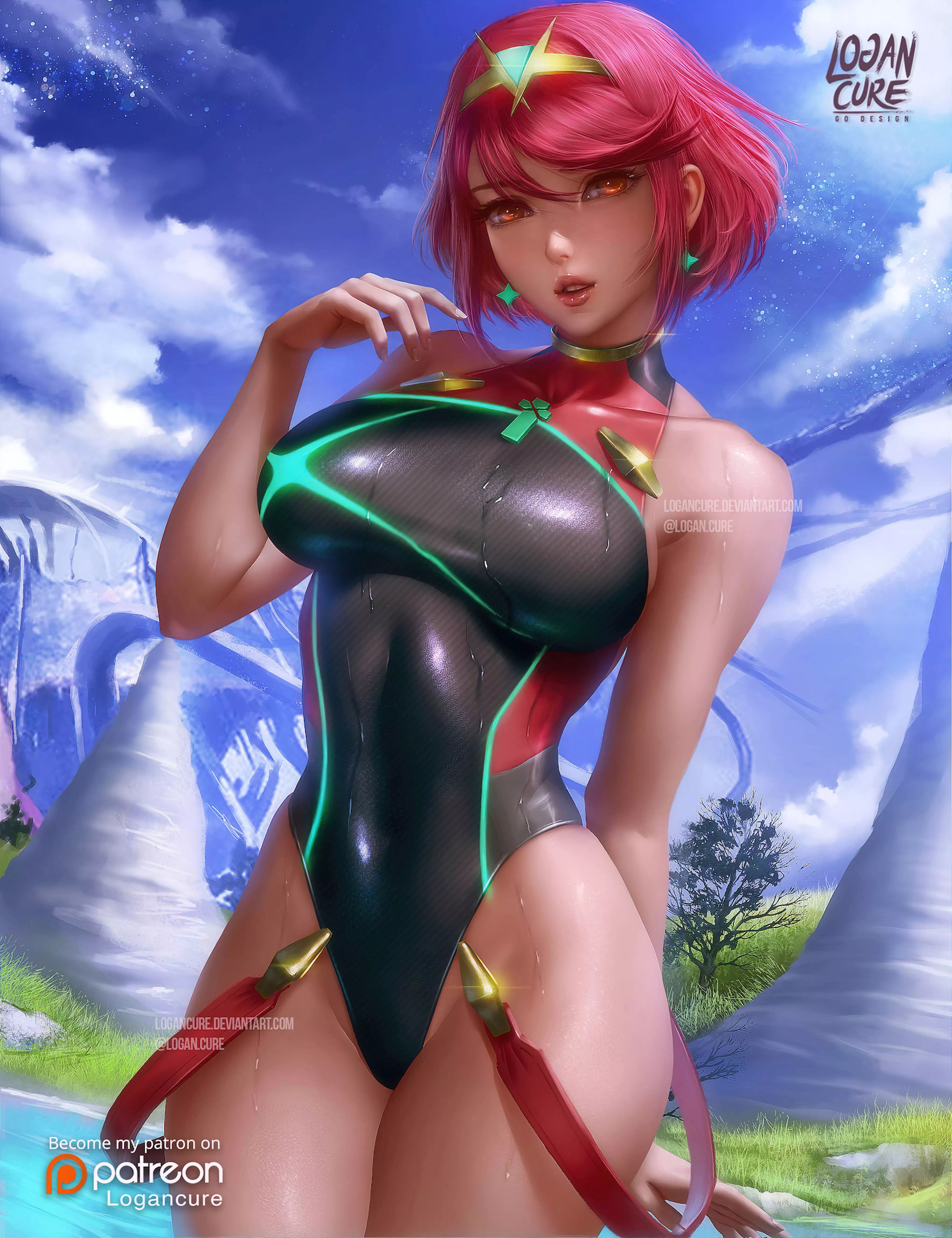 Pyra - (Xenoblade Chronicles) - [Logancure] posted by AtrosRH