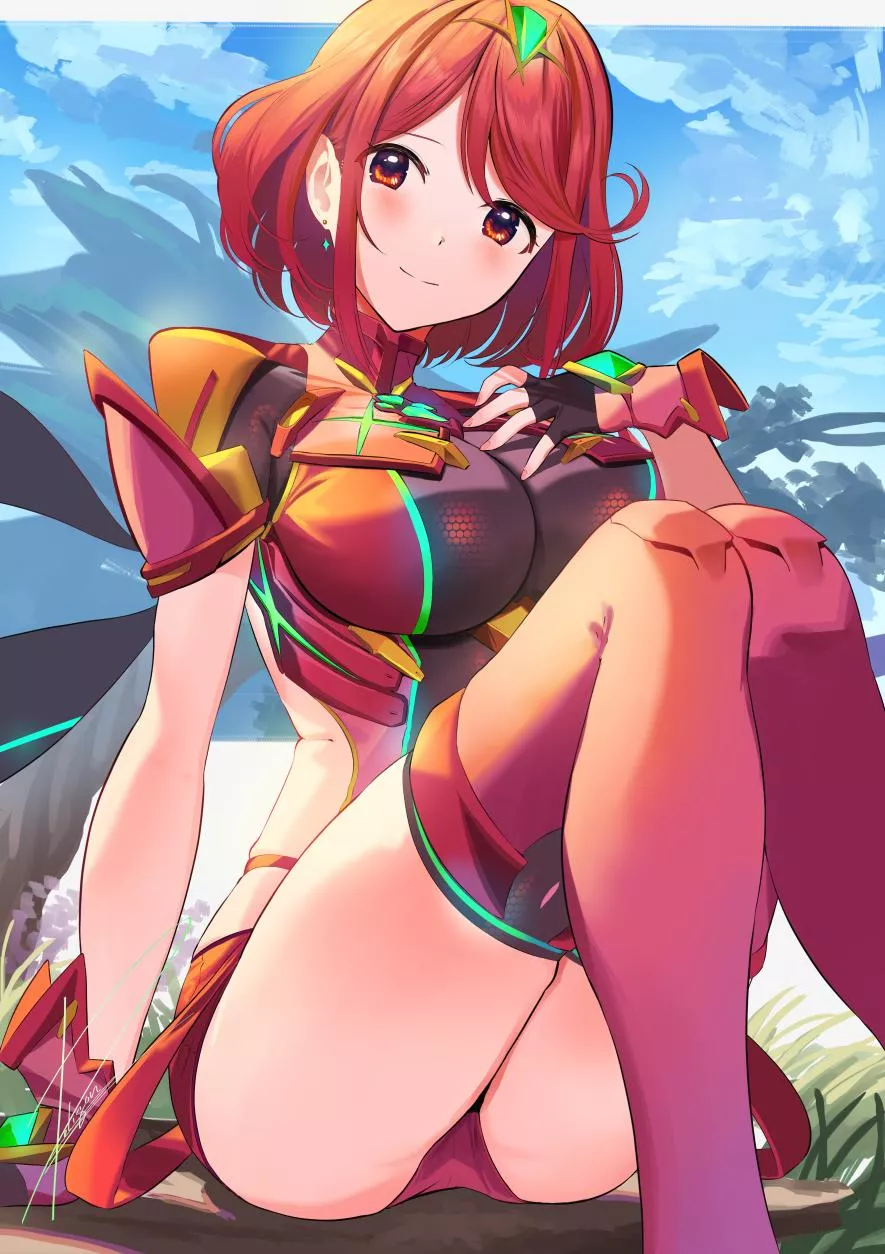 Pyra [Xenoblade II] posted by CheetahSperm18