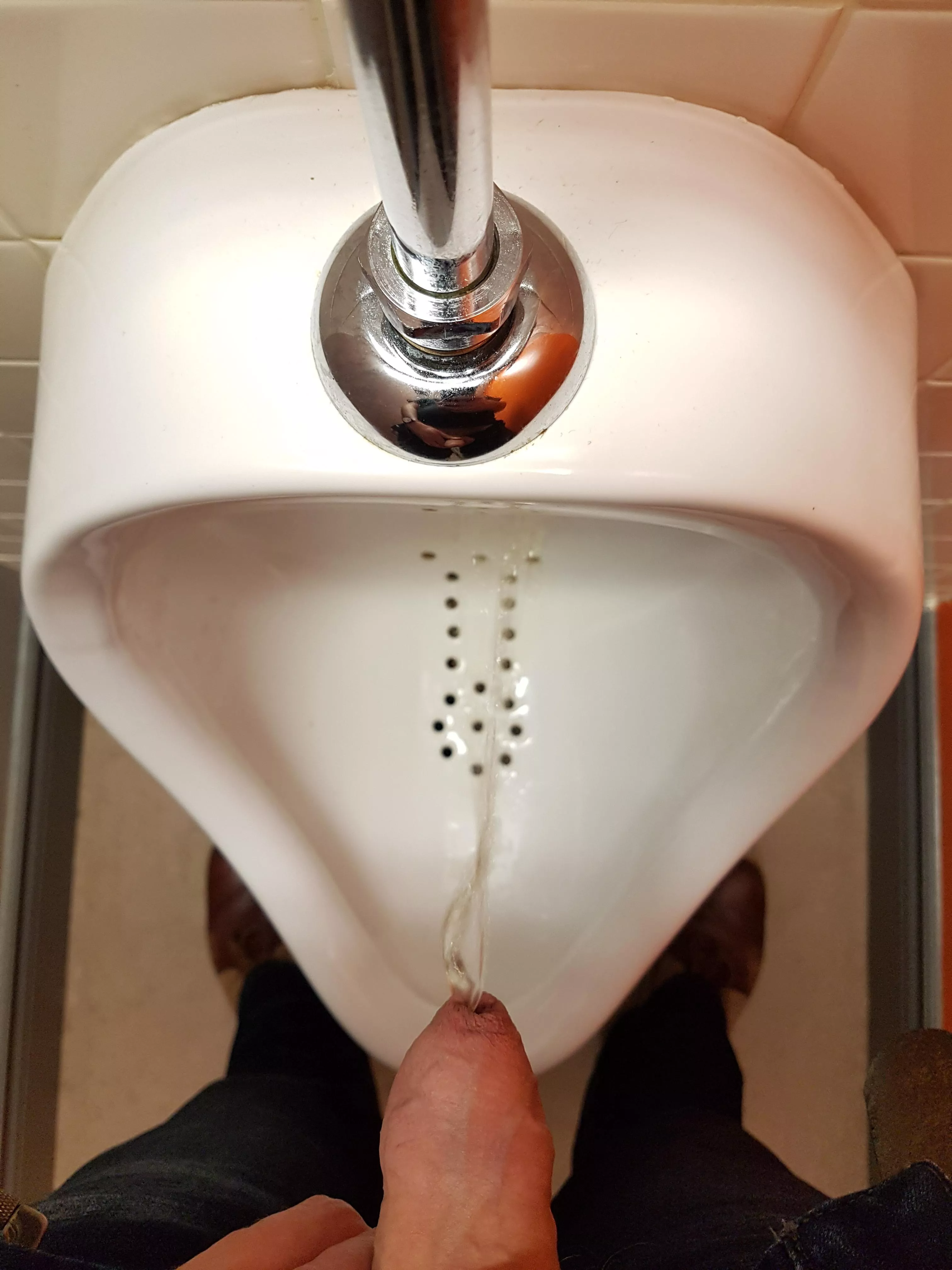 Quick piss at work posted by prairie_cunt