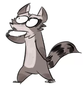 Racoon (little gift for a friend) posted by MaximiumRex