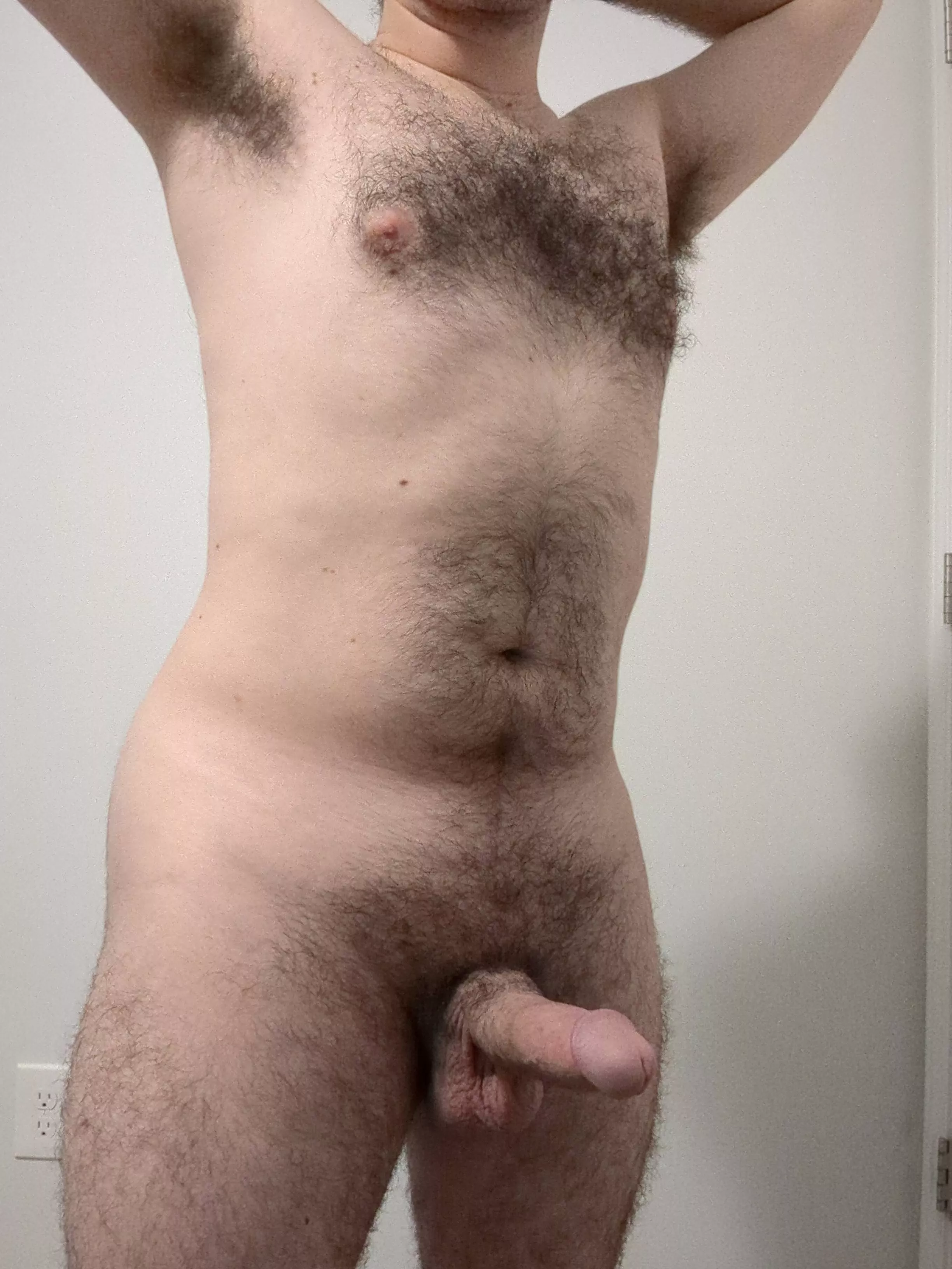 Raising my arms to give you a good look at my pits posted by hard-rod