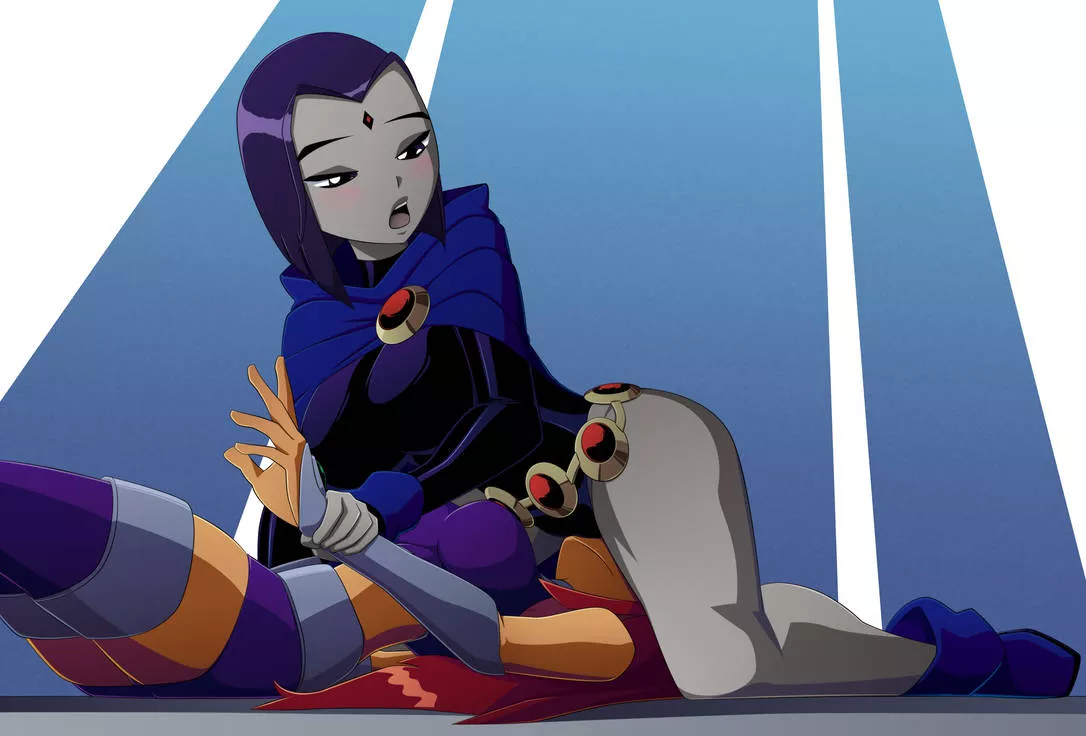 raven and starfire (ravenravenraven) [teen titans] posted by AncientSith