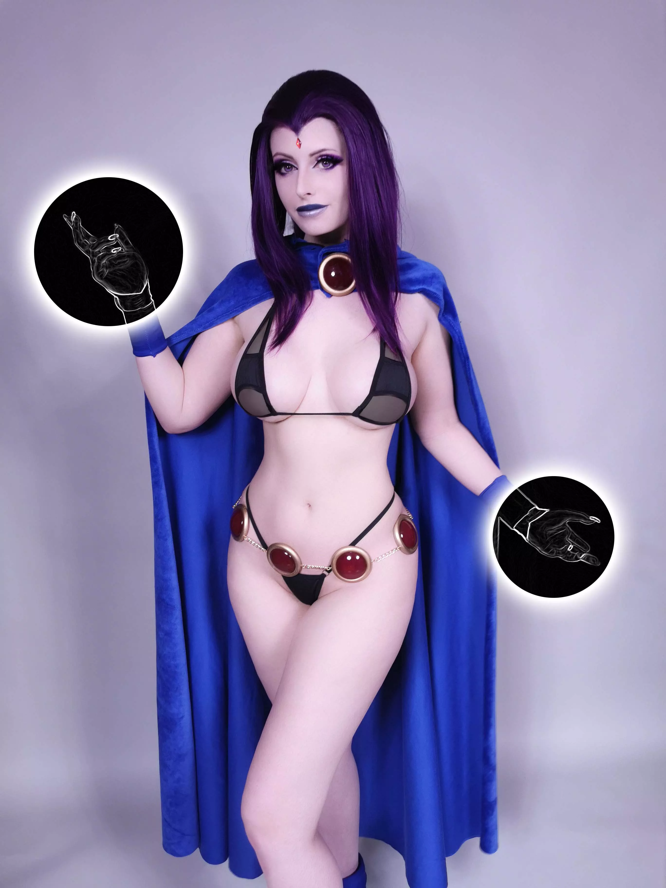 Raven from Teen Titans by LunaraKitsune posted by LunaraKitsune