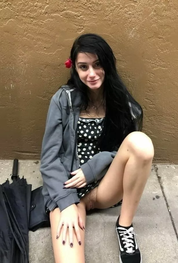 Raven Haired Cutie with Shaved Kitty (bit stubble coming back in) posted by Tree_Forest95_pt2