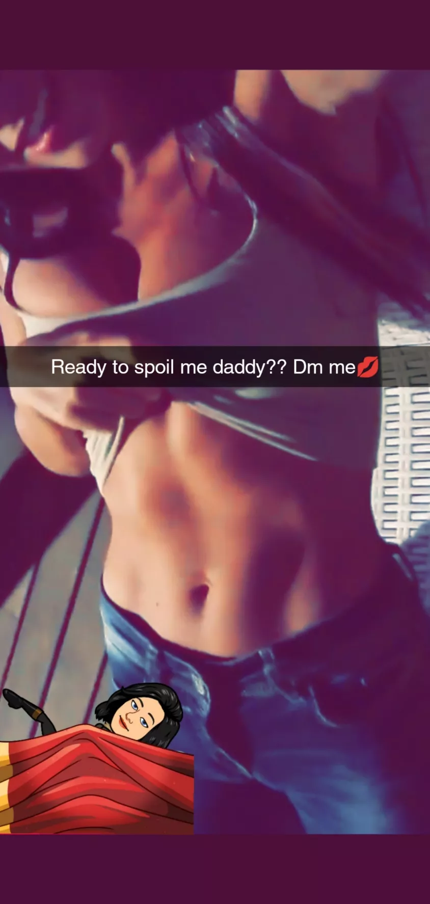 Ready to spoil me daddy?? Dm me on Snap: veronicamorgan0 posted by Veronicamorgan0