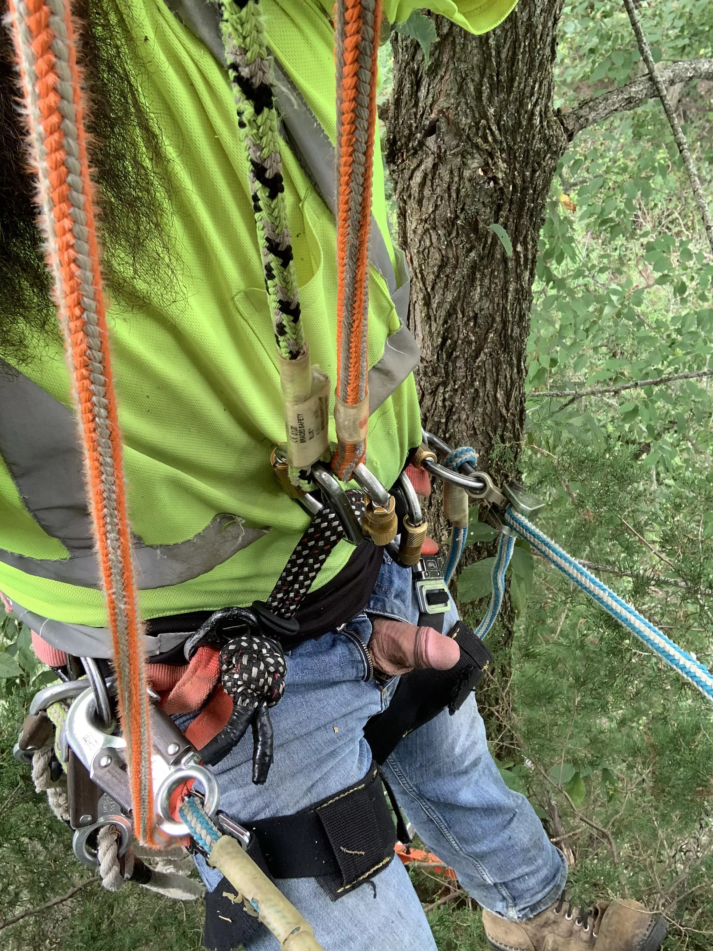 Really hard taking a “flattering” cock pic 50ft up 😂 posted by jamieright84