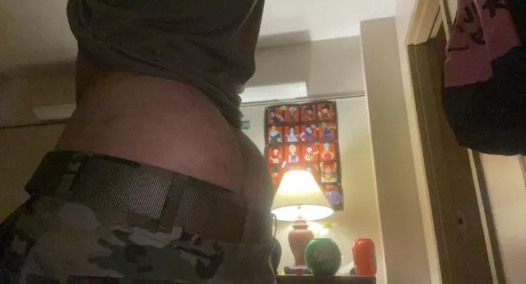 Really wish someone would come eat my hot army hole posted by PermissionMindless92