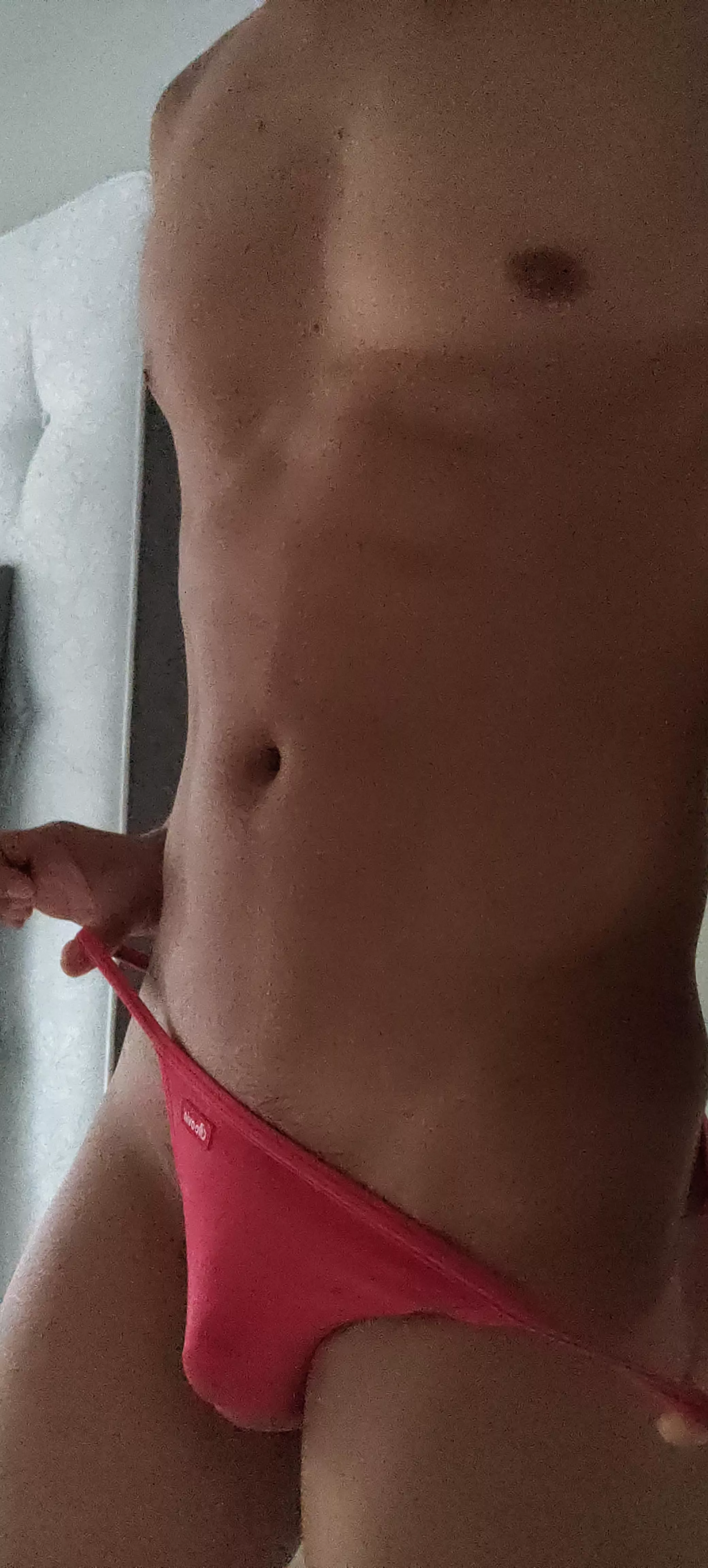 Red bikini posted by asianunderground