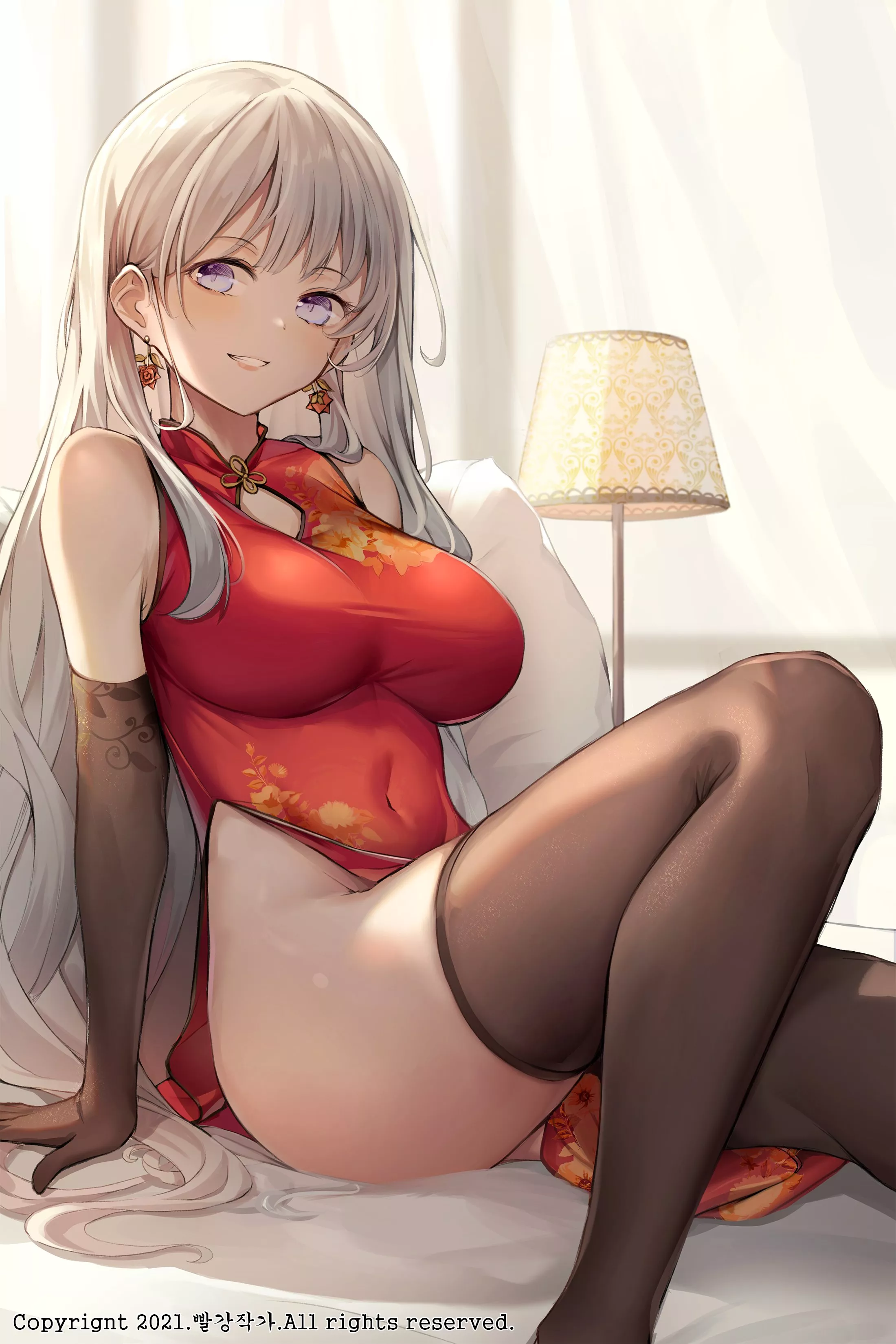 Red China Dress [Original] posted by CheetahSperm18