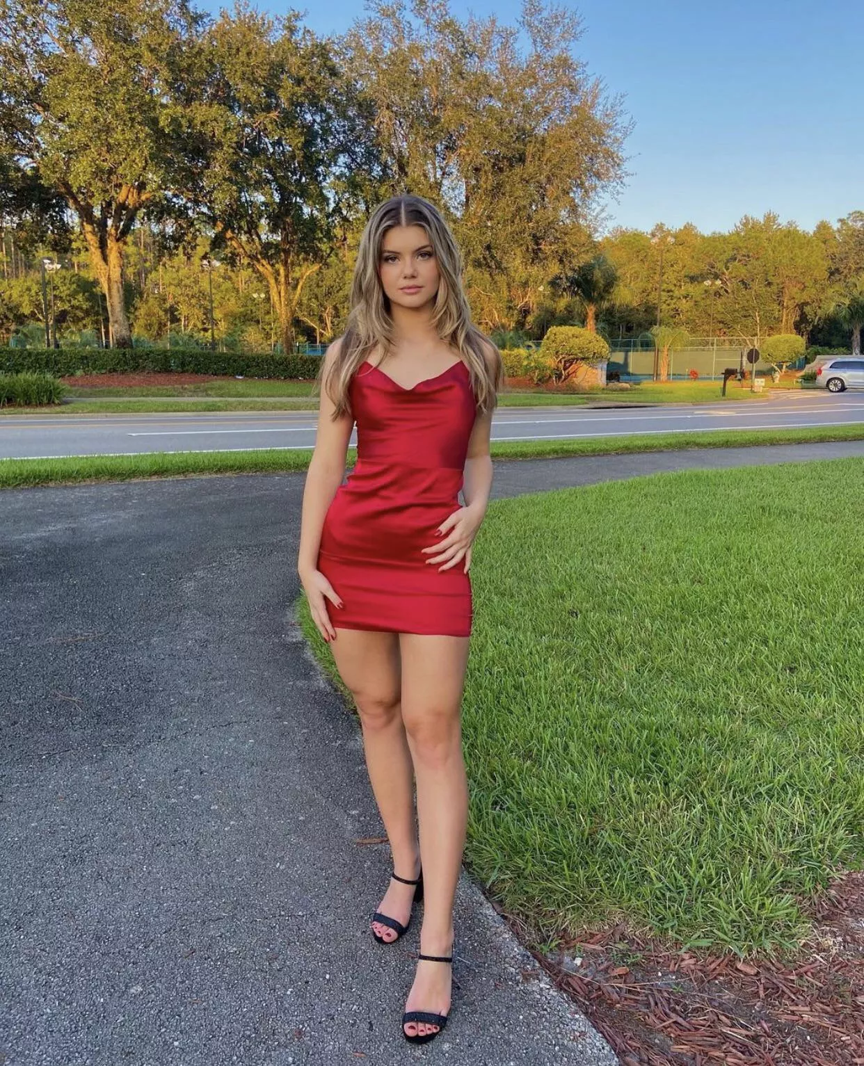 Red dress posted by 88throwaway44