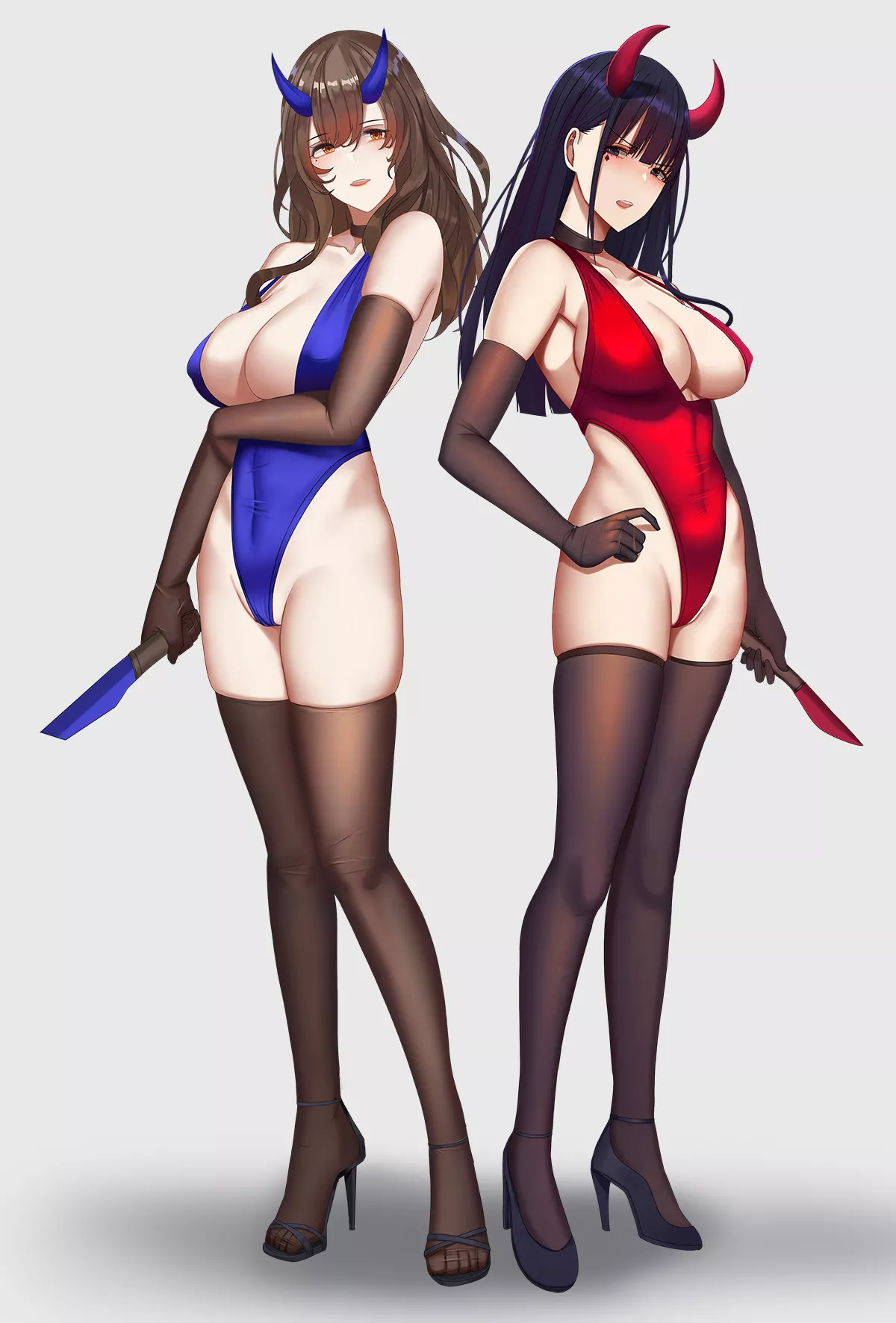 Red or Blue? (Gongba Laoge) [Original] posted by sequence_string