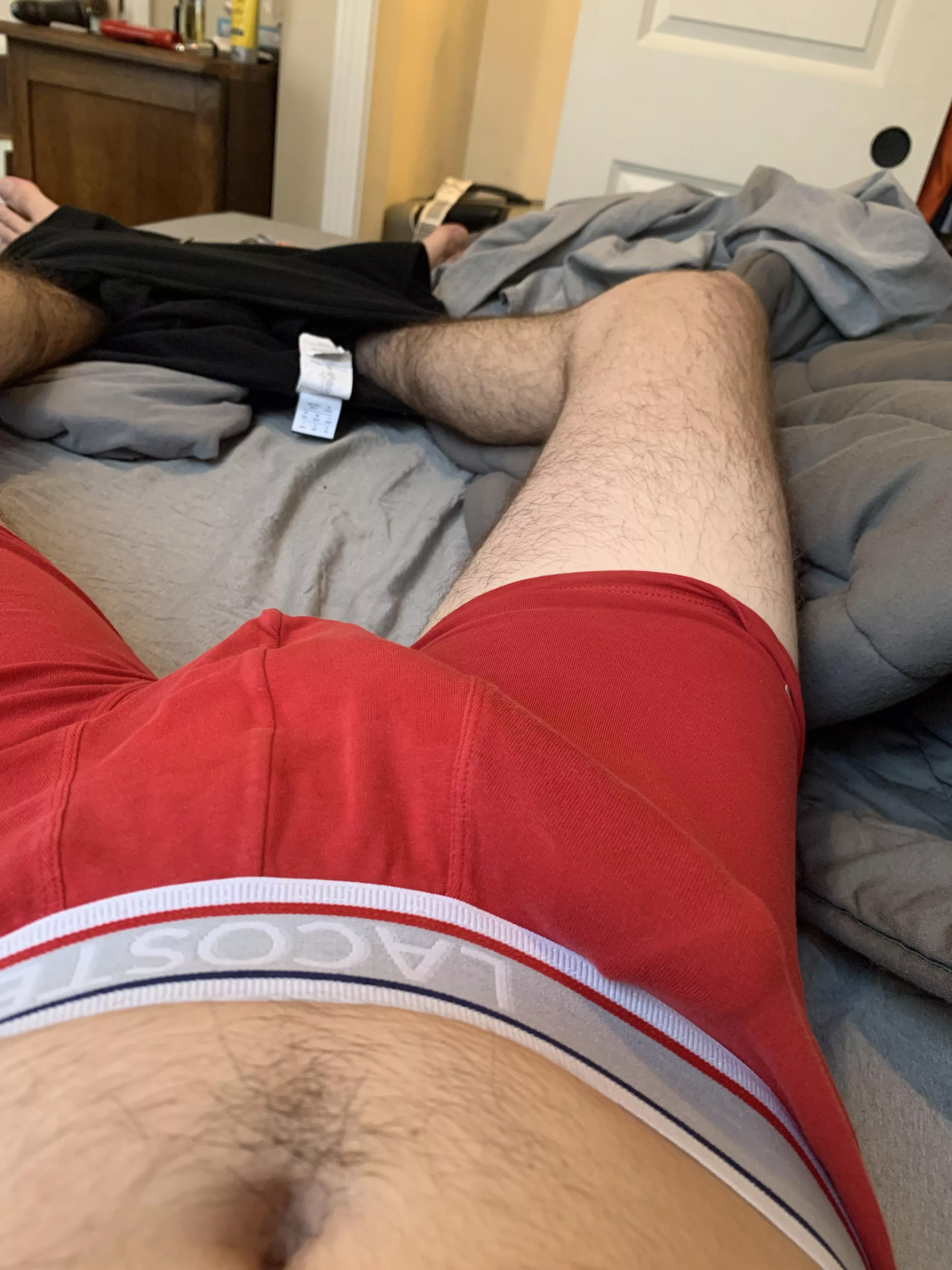 Red Underwear 🍆🥵 posted by BuschLightAmIRight