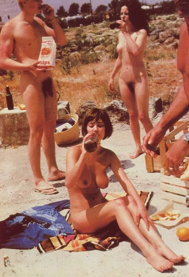 Refreshments at the beach posted by NaturistPictures