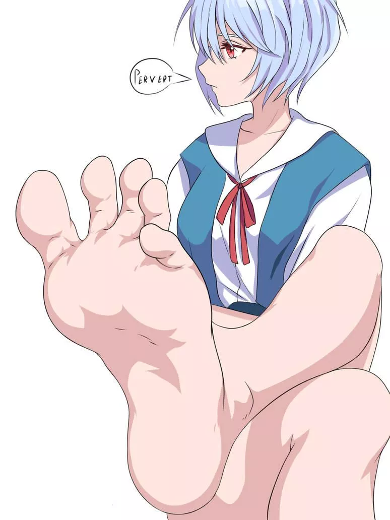 Rei feet posted by akira2245