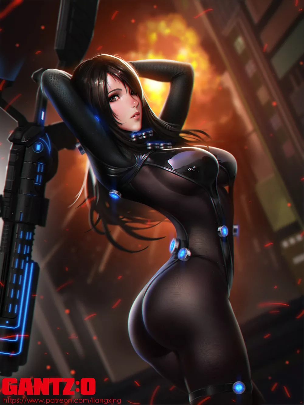 Reika Shimohira Gantz Suit (Liang Xing) [Gantz] posted by sequence_string