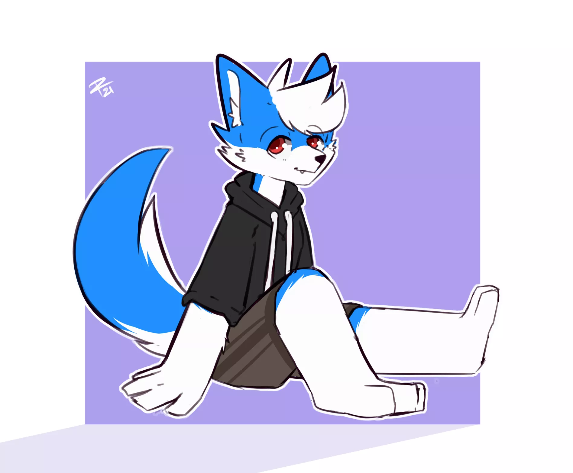 Relax (Art by me @Jax_Collie) posted by Frizzeldz