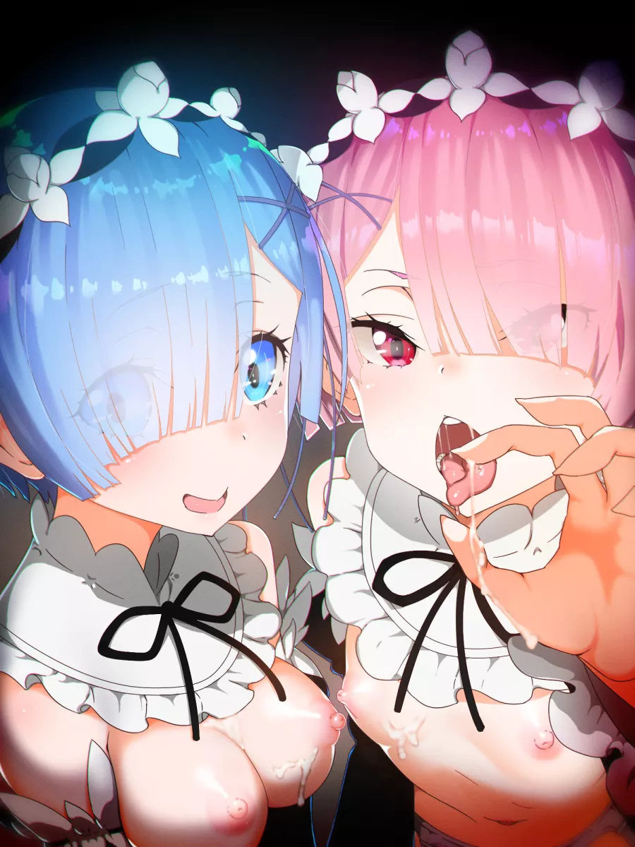 Rem and Ram Ready for round 2. posted by Draknalor