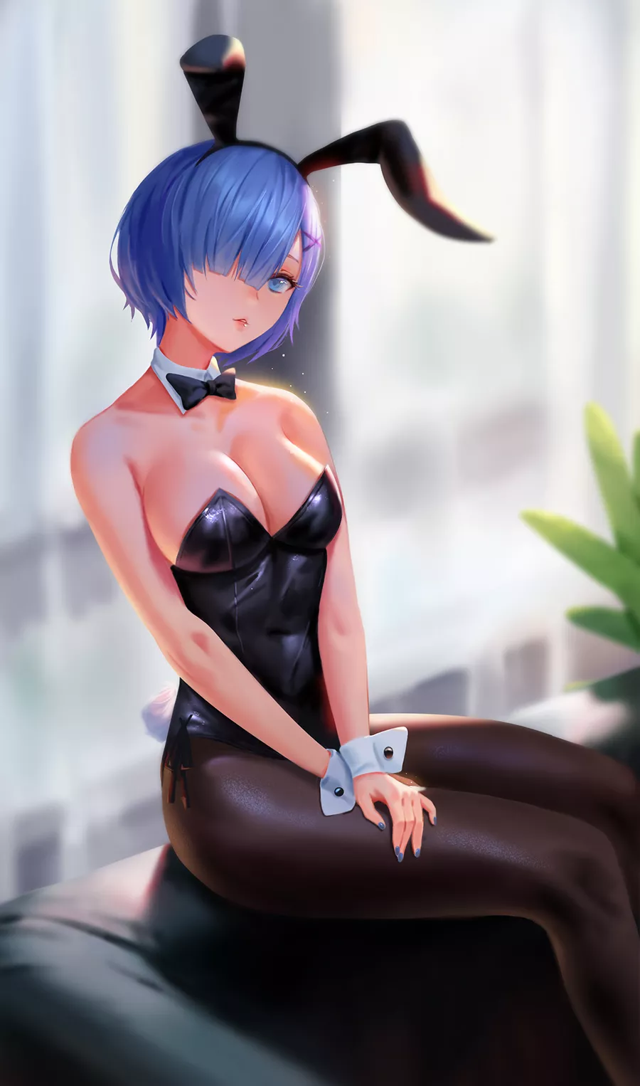 Rem Cute Bunny Girl (Sansan) [Re:Zero] posted by sequence_string