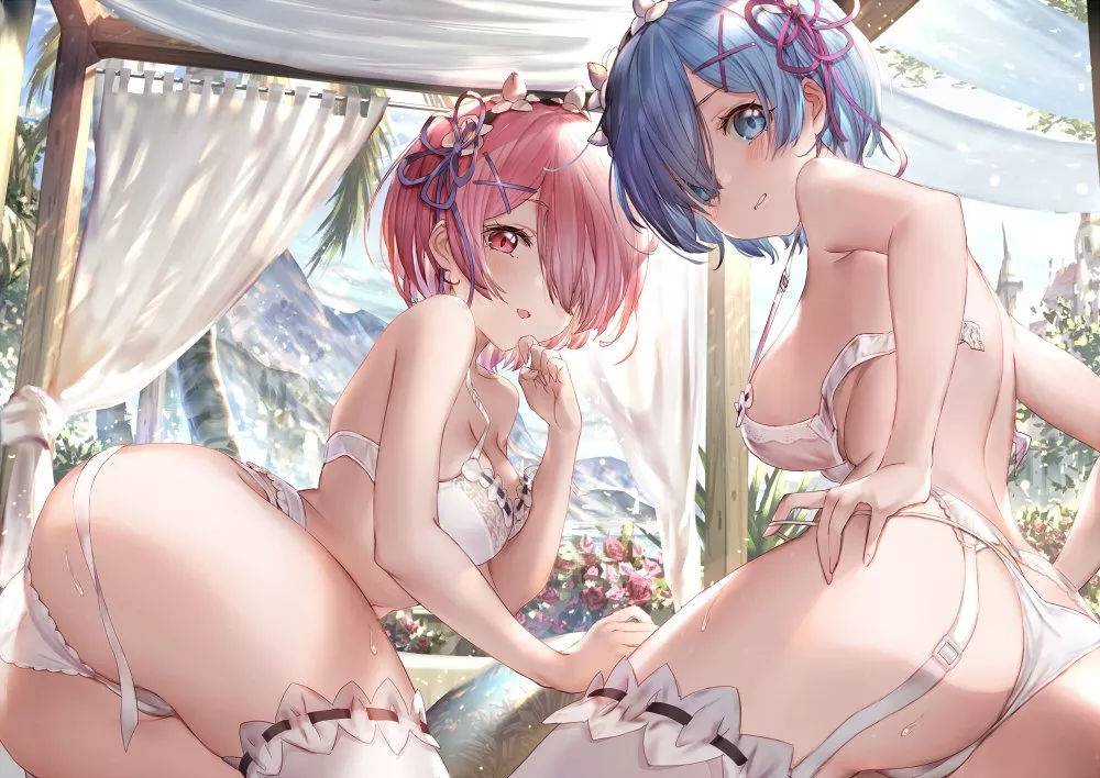 Rem & Ram [Re: Zero] posted by its_CheeChung