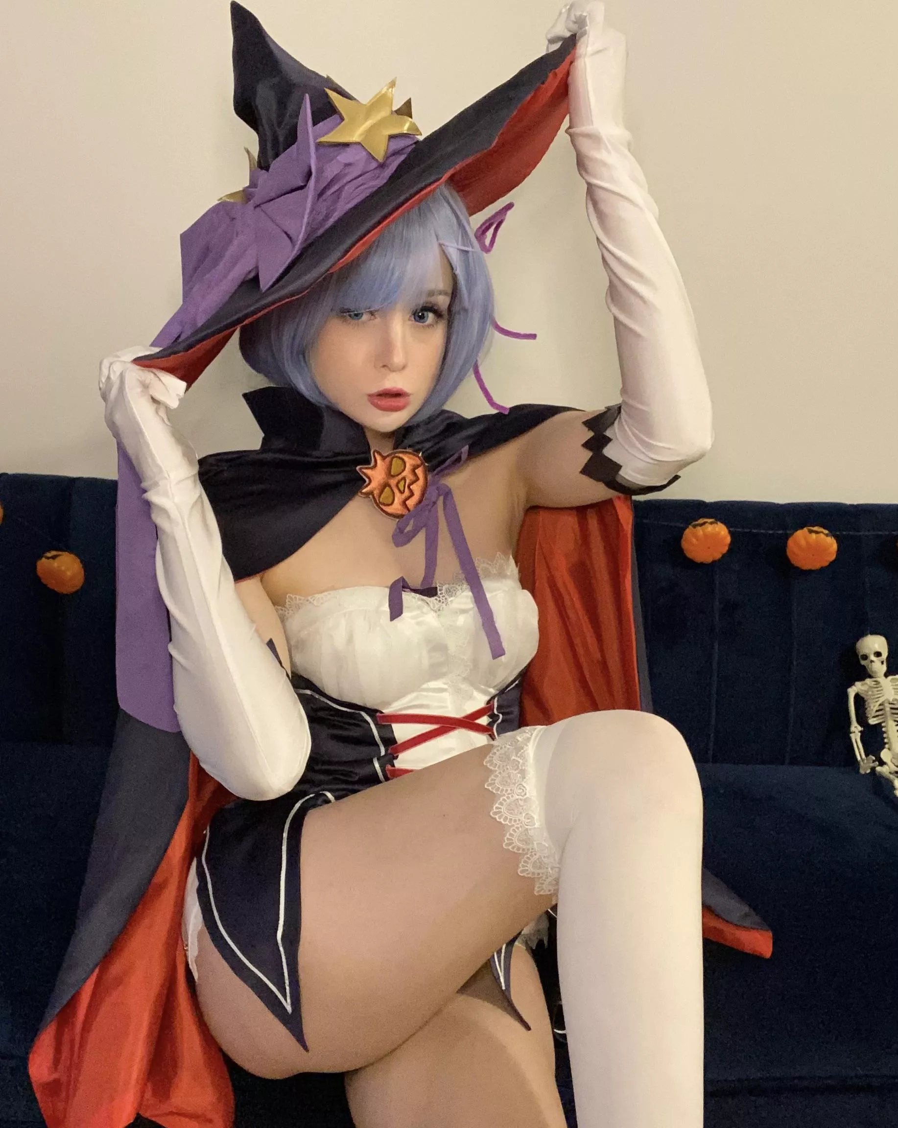 Rem witch cosplay🥰 posted by windago_