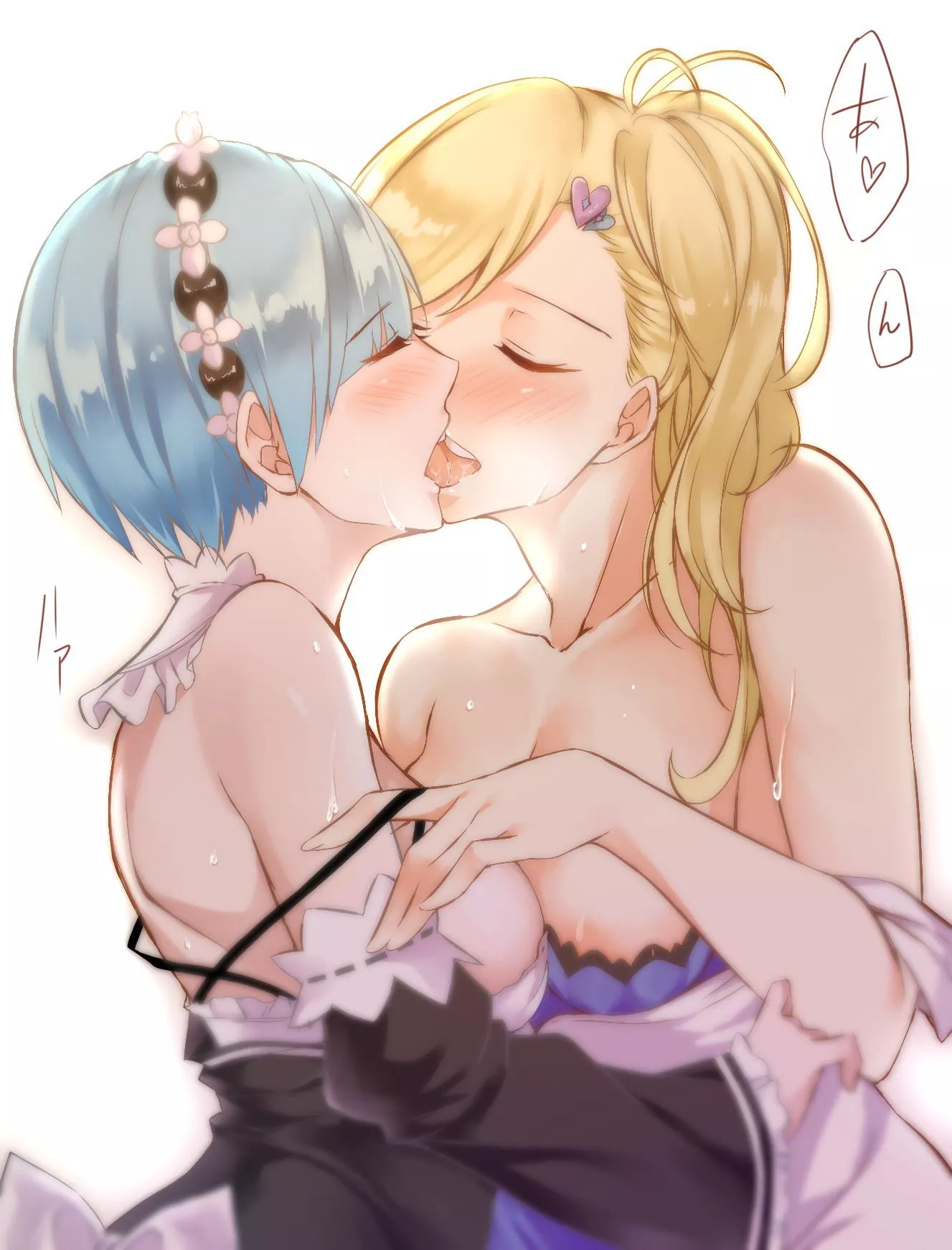 Rem x Minerva [Re:Zero] posted by Natsu_1000