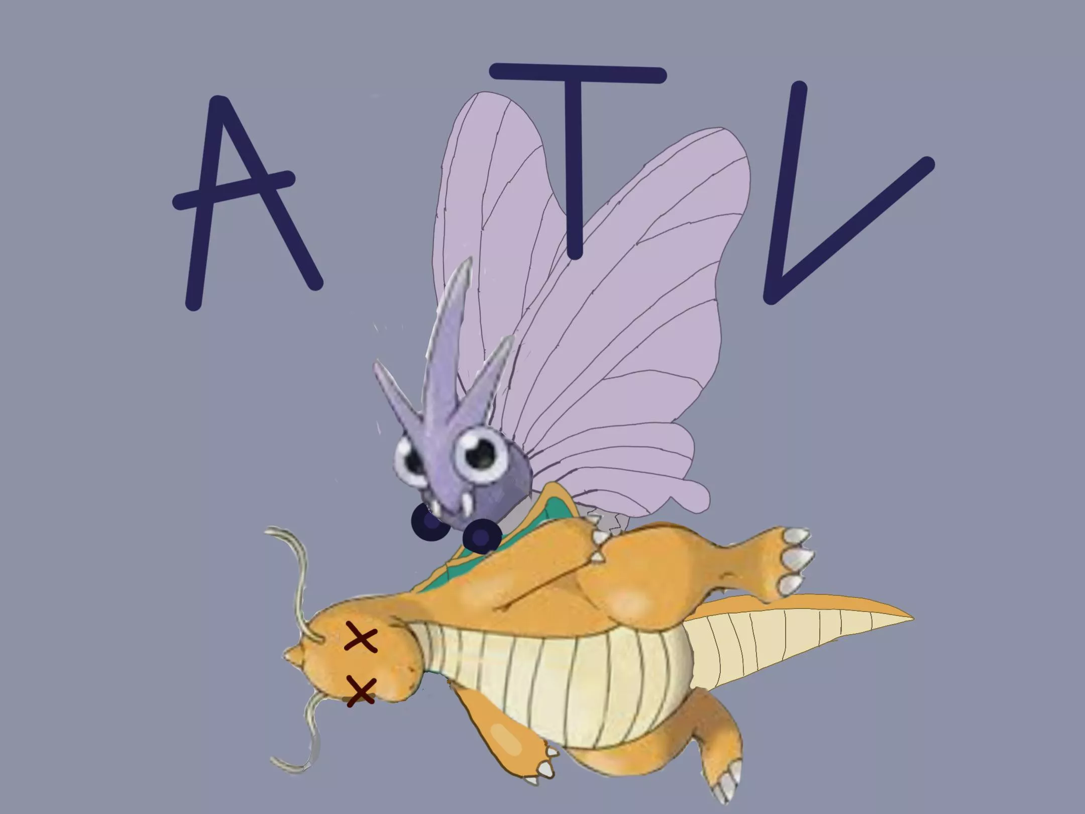 Remember ATV/Dragon Slayer the Venomoth? posted by swirlsthemudkip