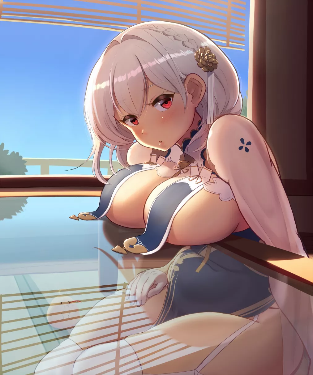 Resting [Azur Lane] posted by sillysausages__