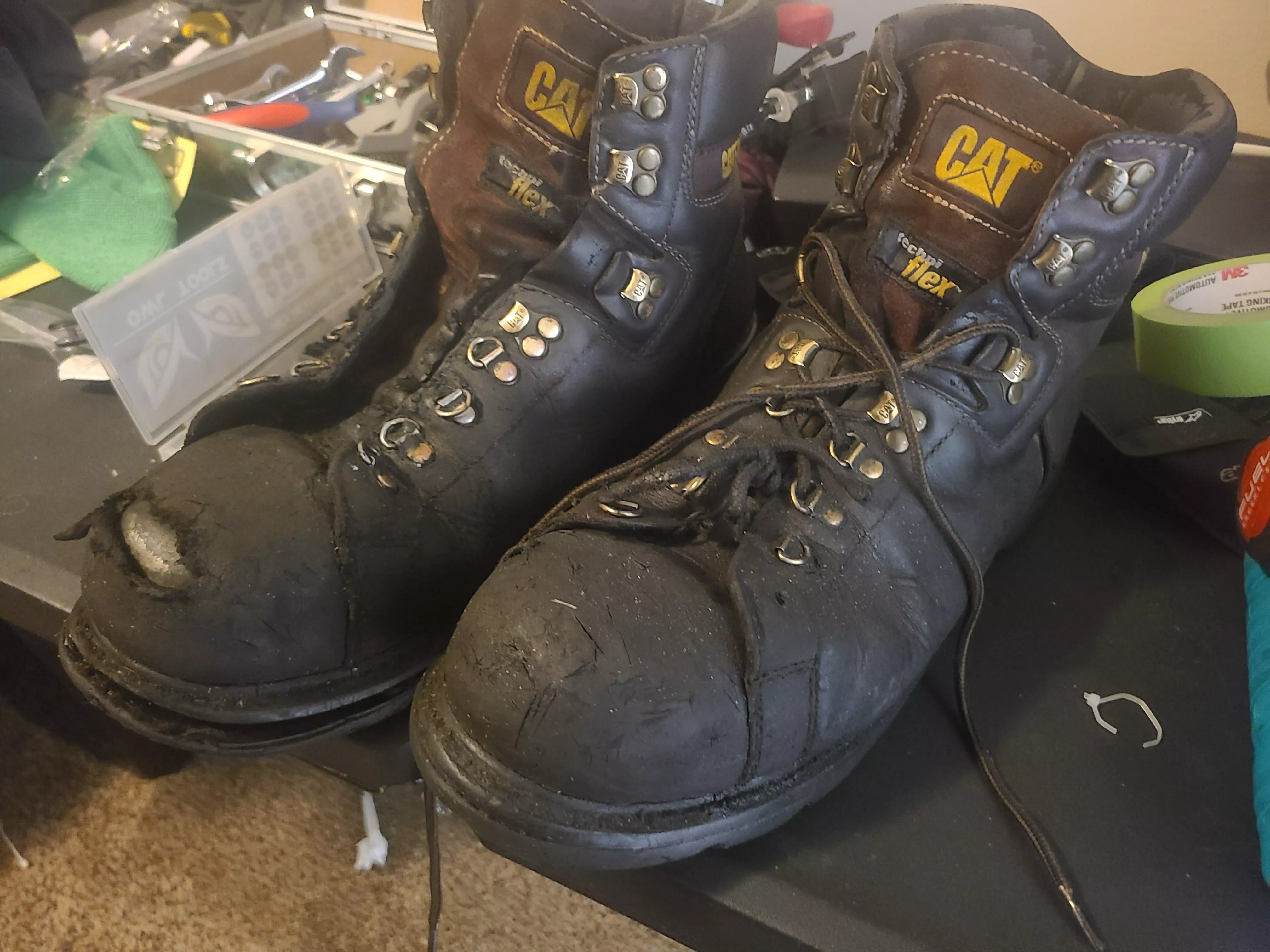 Retire my first work boots for good? posted by gamejunky34