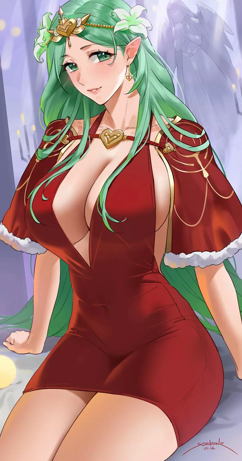 Rhea ready for Christmas posted by Kimchimaro