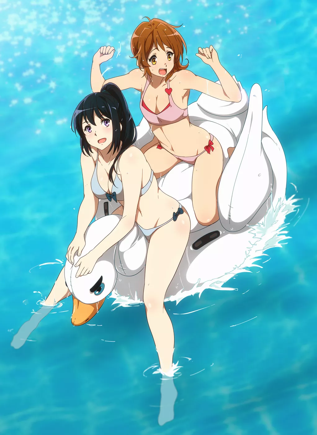 Ride that surly waterfowl. [Hibike! Euphonium] posted by chilidirigible