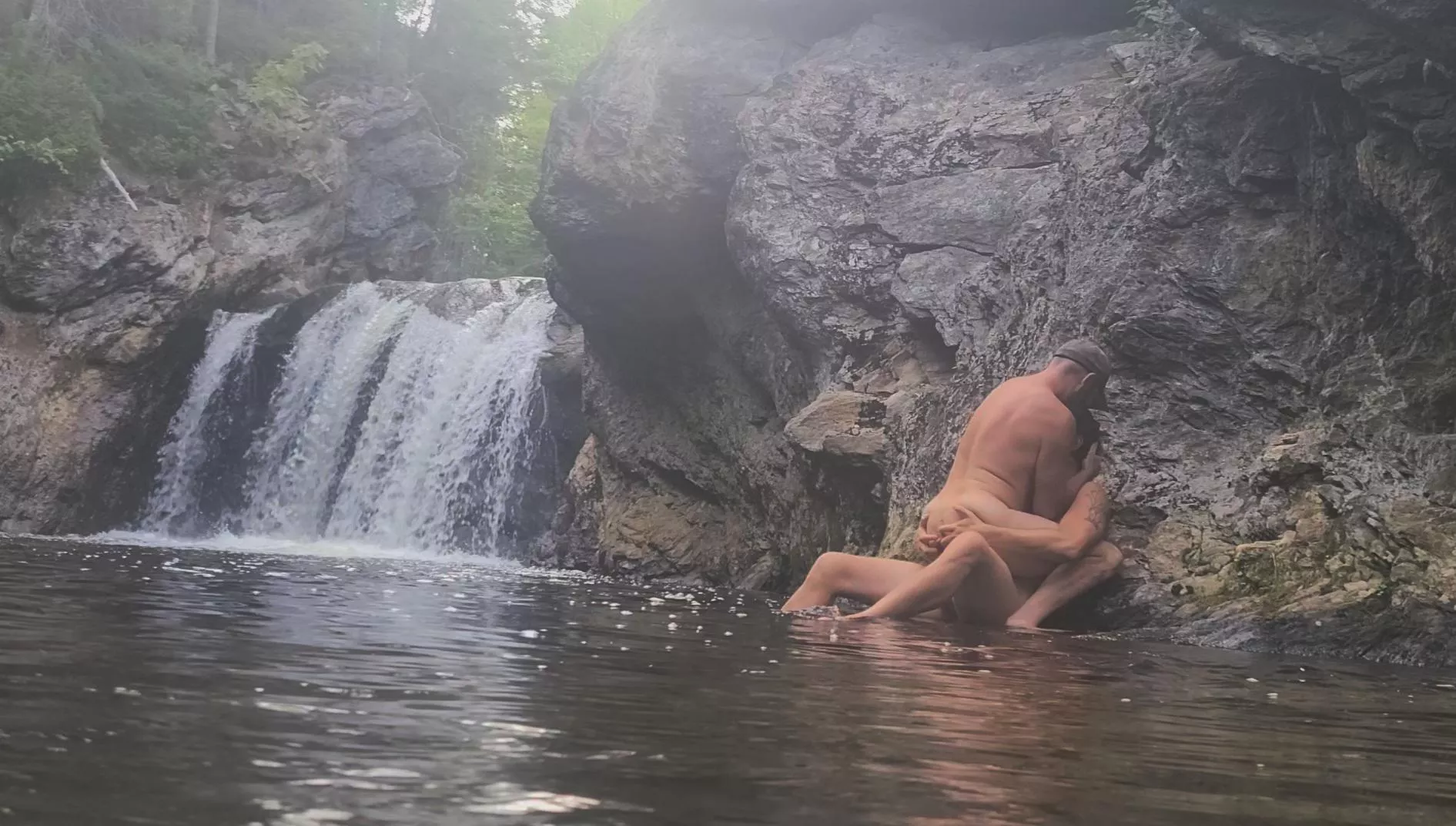 Riding my [41] guys [28] cock beside a waterfall posted by Logan_Luke_OF