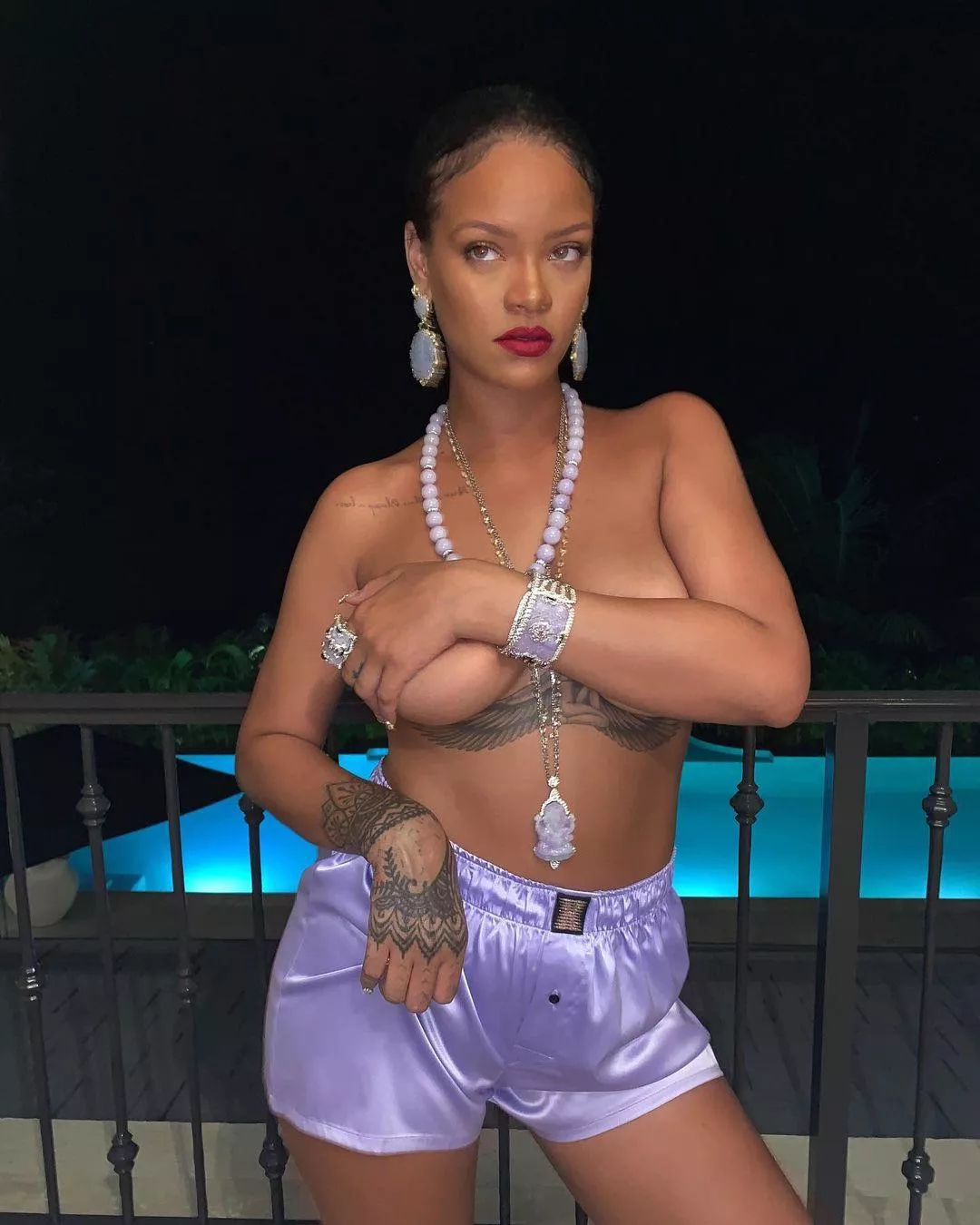 Rihanna posted by JumboStorm