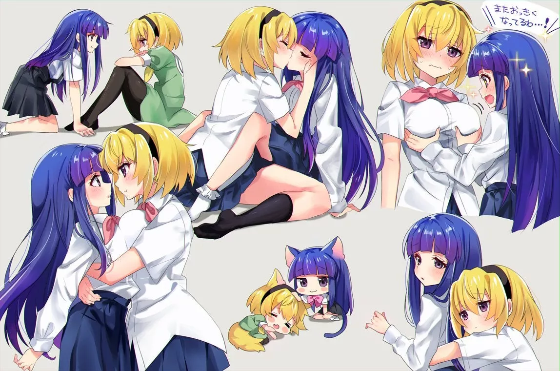 Rika x Satoko [Higurashi When They Cry] posted by Daviddv1202