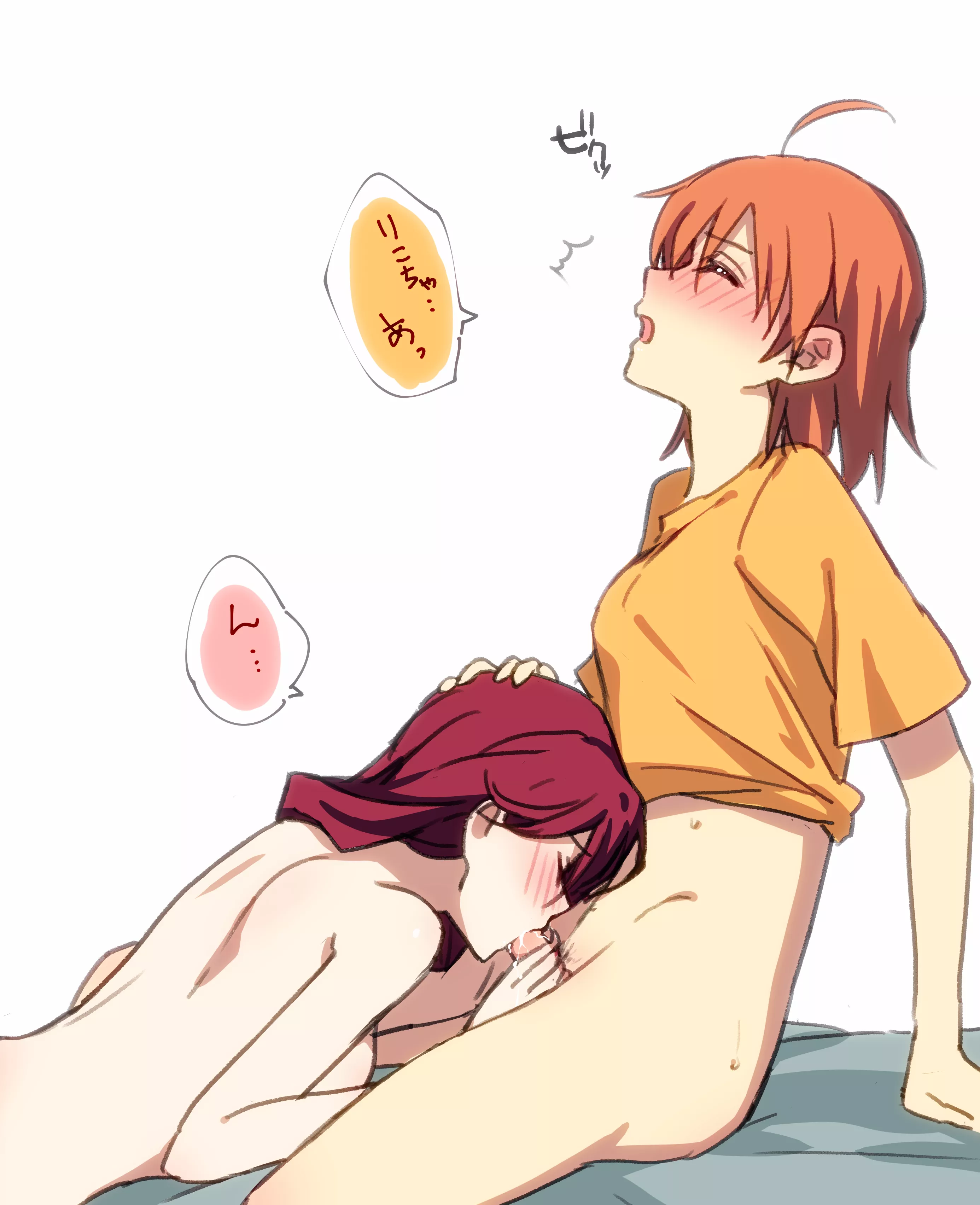 Riko And Chika Sweet Fellatio (Kougi Hiroshi) [Love Live!] posted by sequence_string