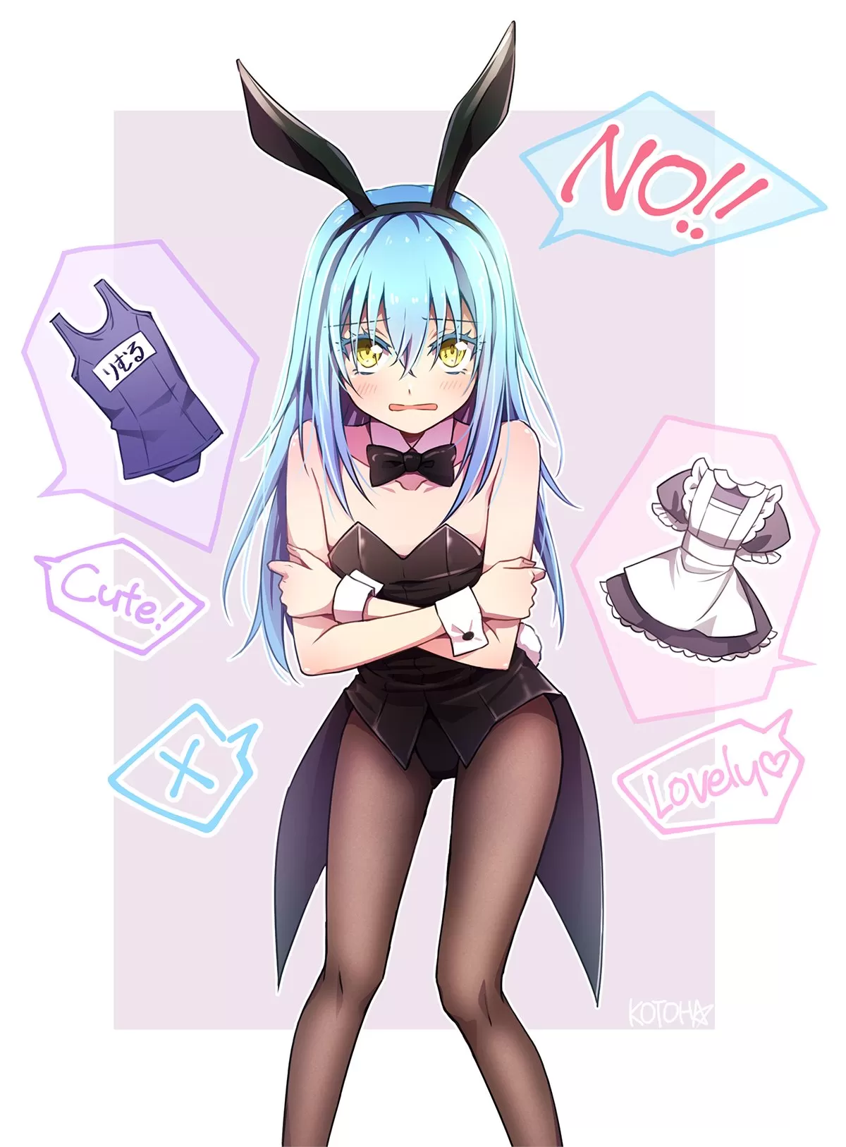 Rimuru bunny posted by pedoro_pedoro