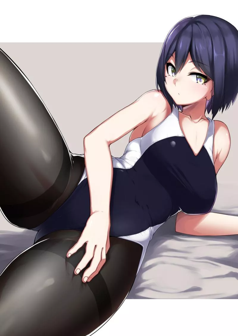 Rin Swimsuit And Pantyhose (Kaname Nagi) [Nijisanji] posted by sequence_string