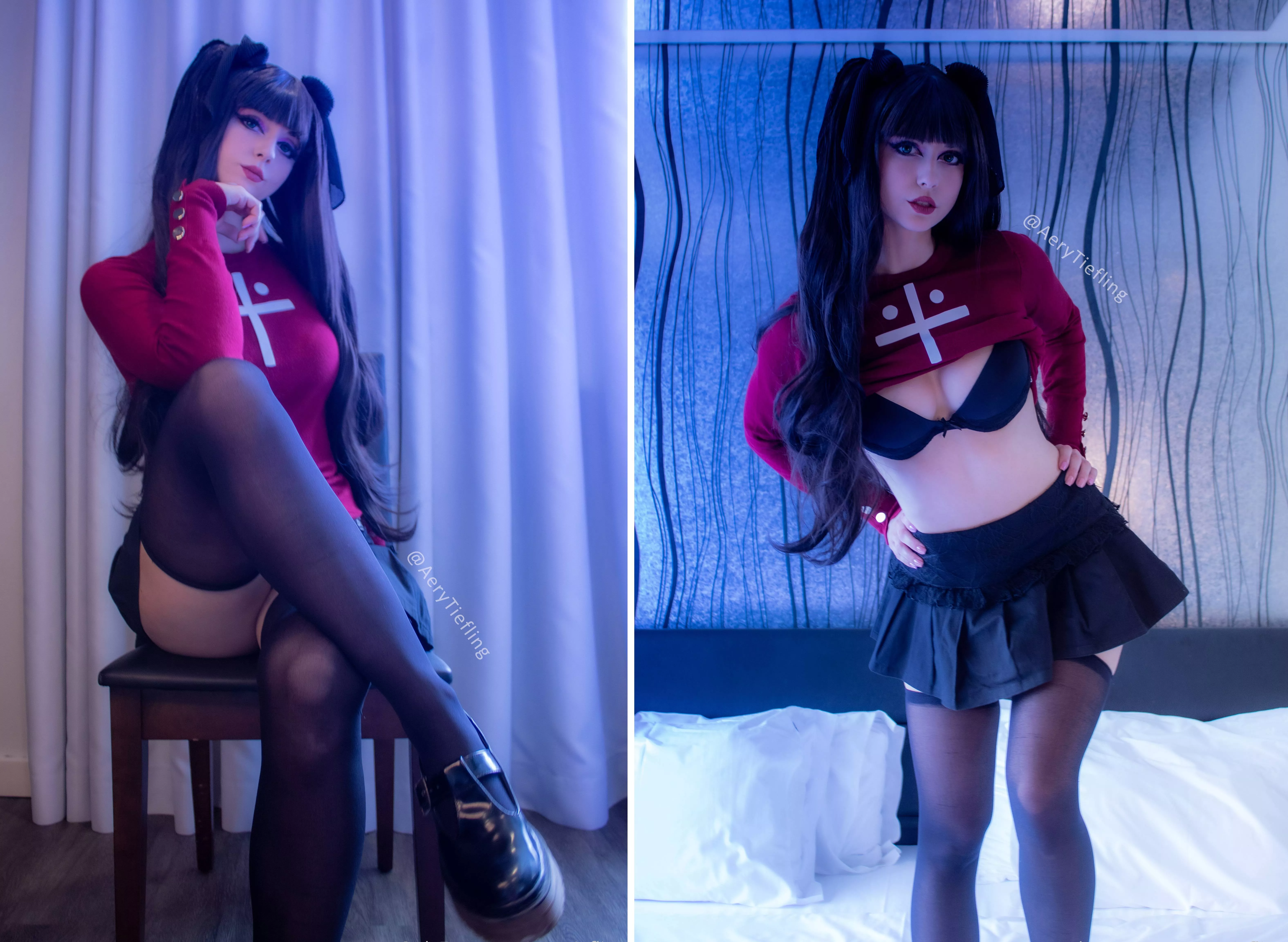 Rin Tohsaka from Fate/Stay by Aery Korvair posted by AeryTiefling