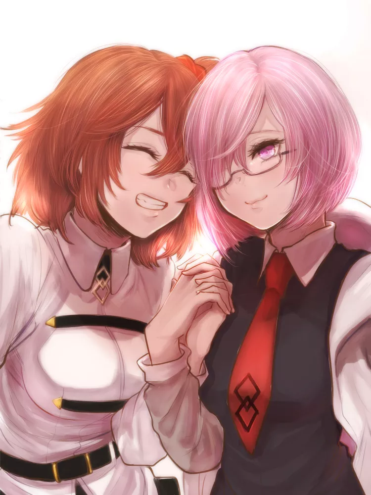 Ritsuka and Mashu [FGO] (Kito) posted by Jolly_Huckleberry_98