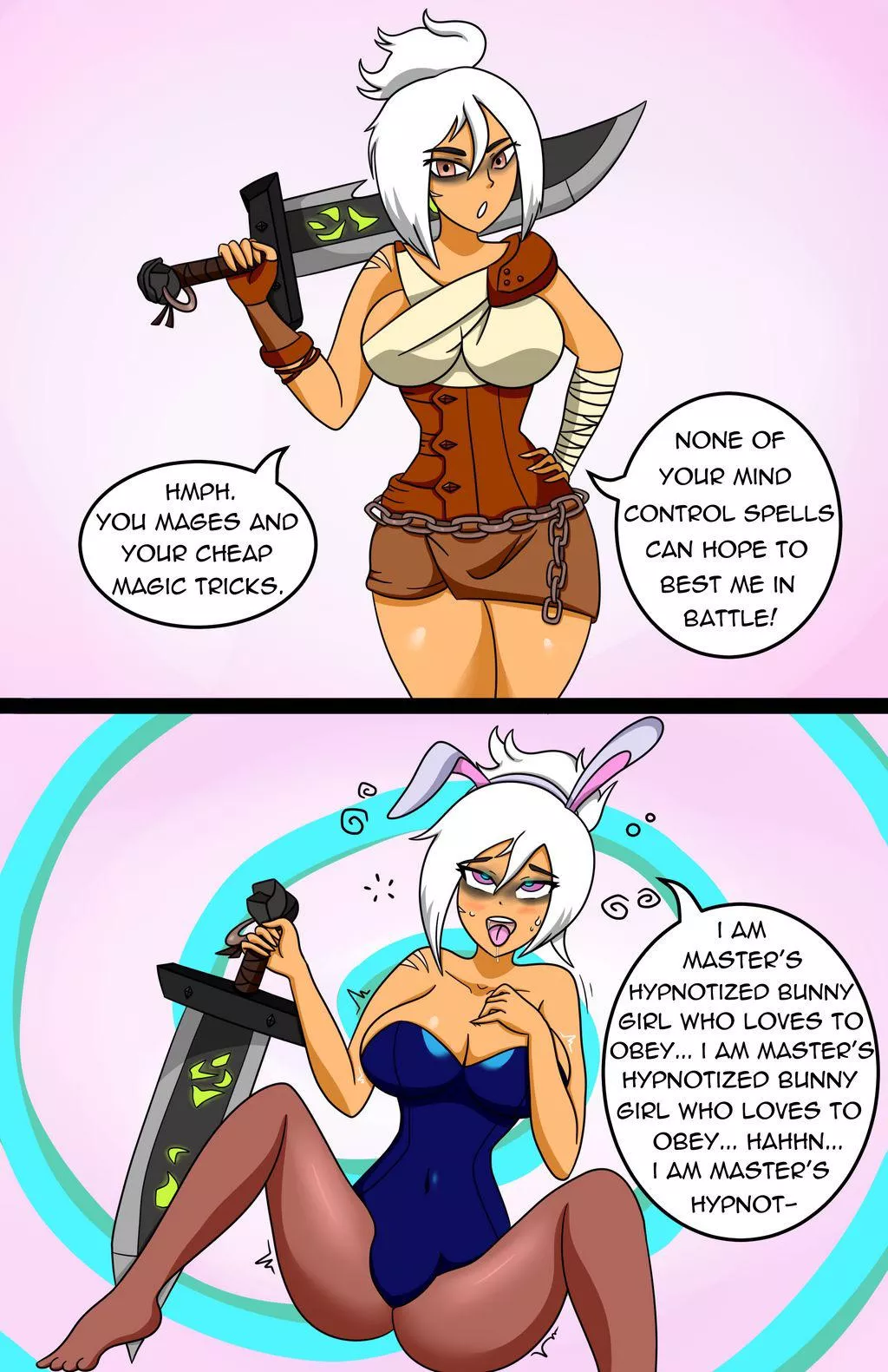 Riven Hypnotized - ([League of Legends])([Riven])by Sortish-Kinda posted by Konradleijon