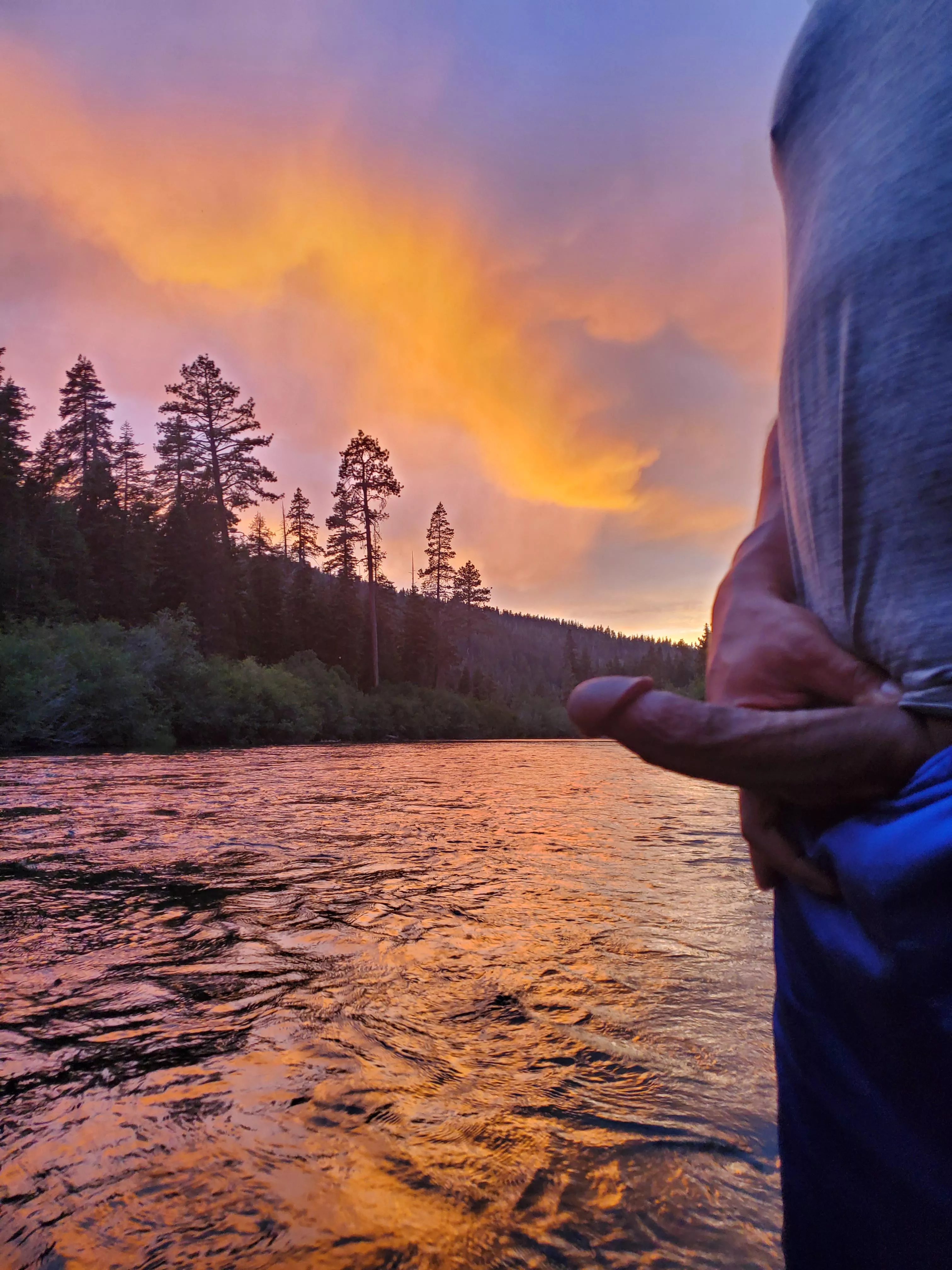 River wood at sunset posted by Phlip037