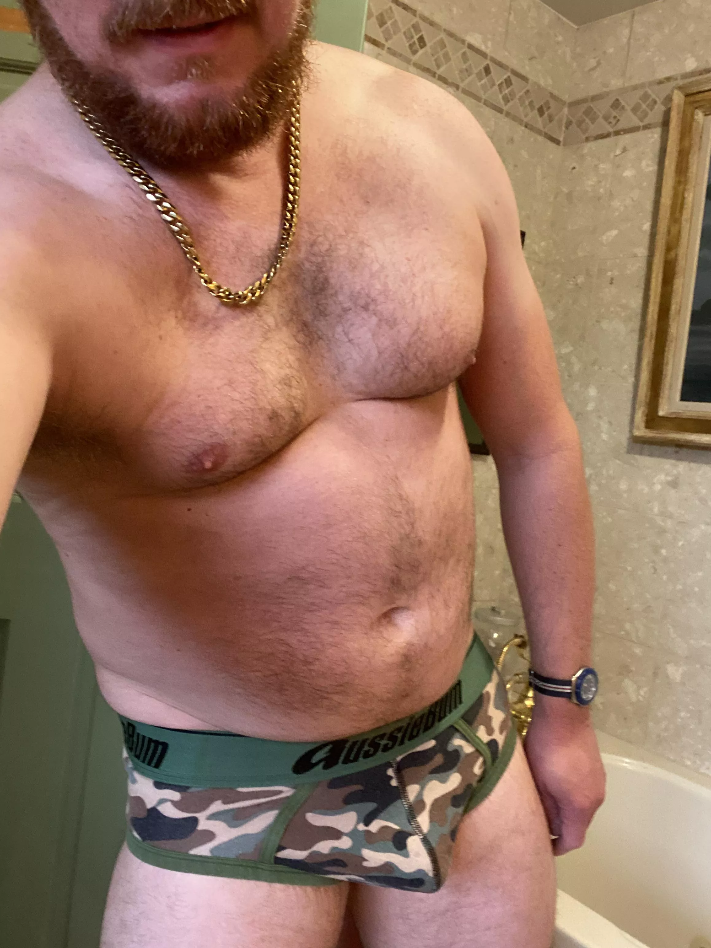 Rockin’ the camo on Tighty Tuesday posted by onlyseekinginfo