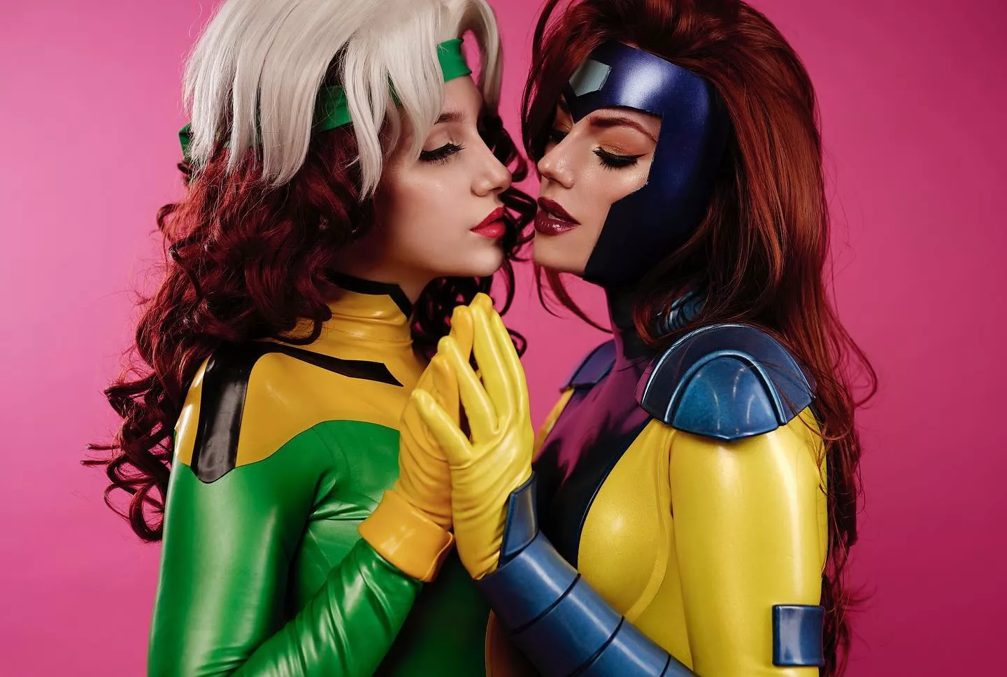 Rogue by Ulichan Jean Grey by KamikoZero cosplay posted by DocFever1980